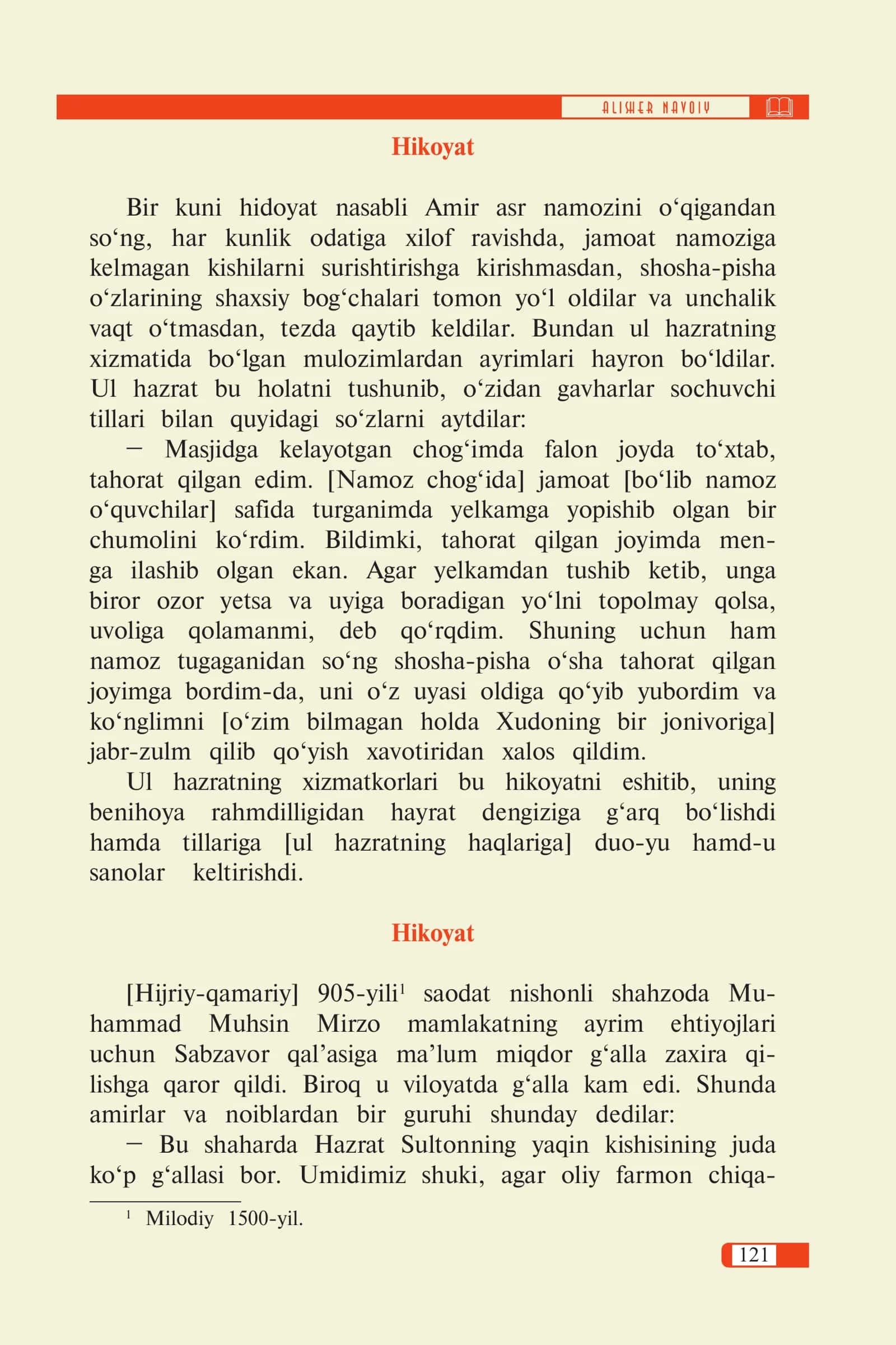 Hikoyat 1