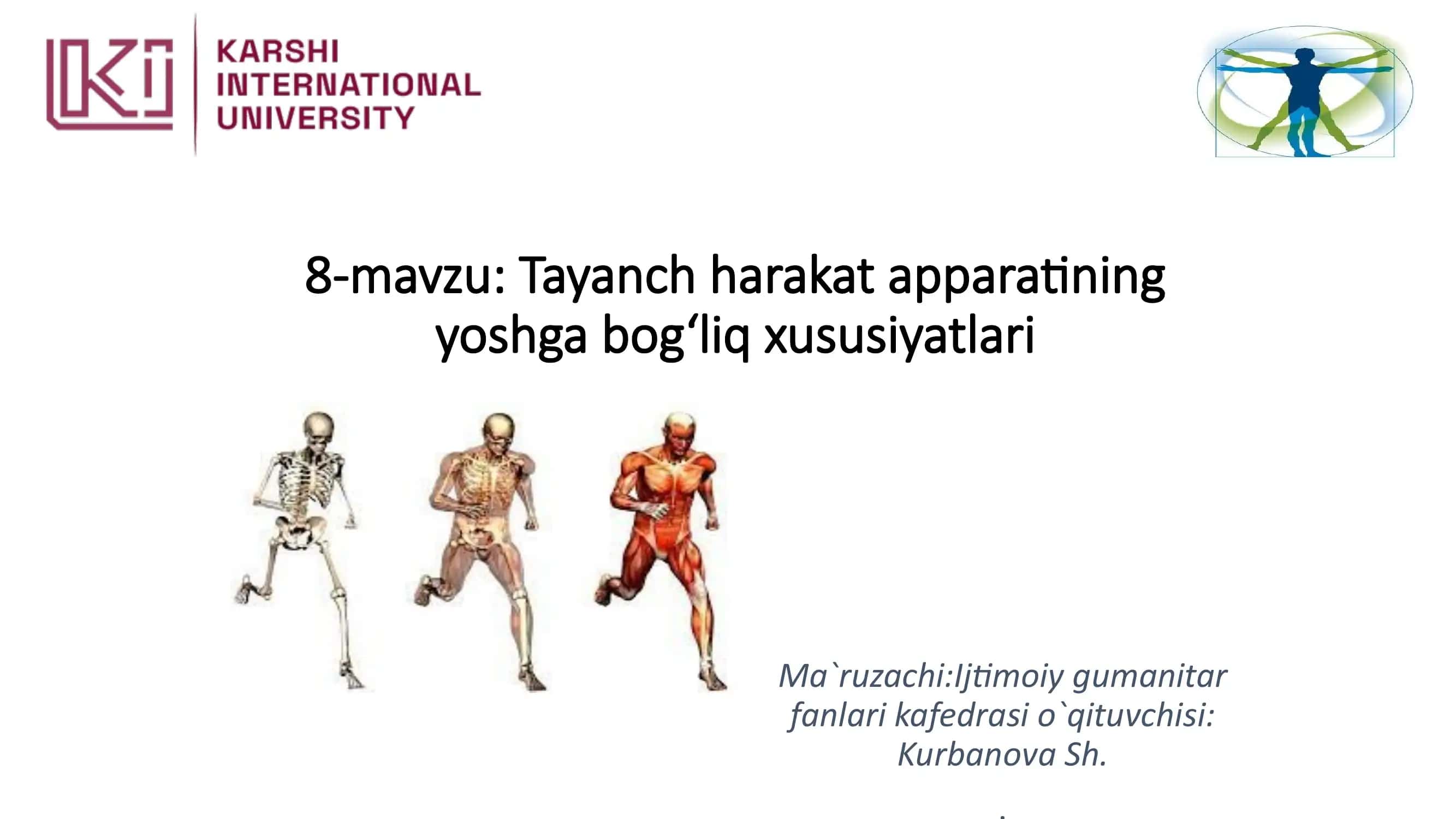Tayanch harakat apparatining yoshga bog‘liq xususiyatlari 1