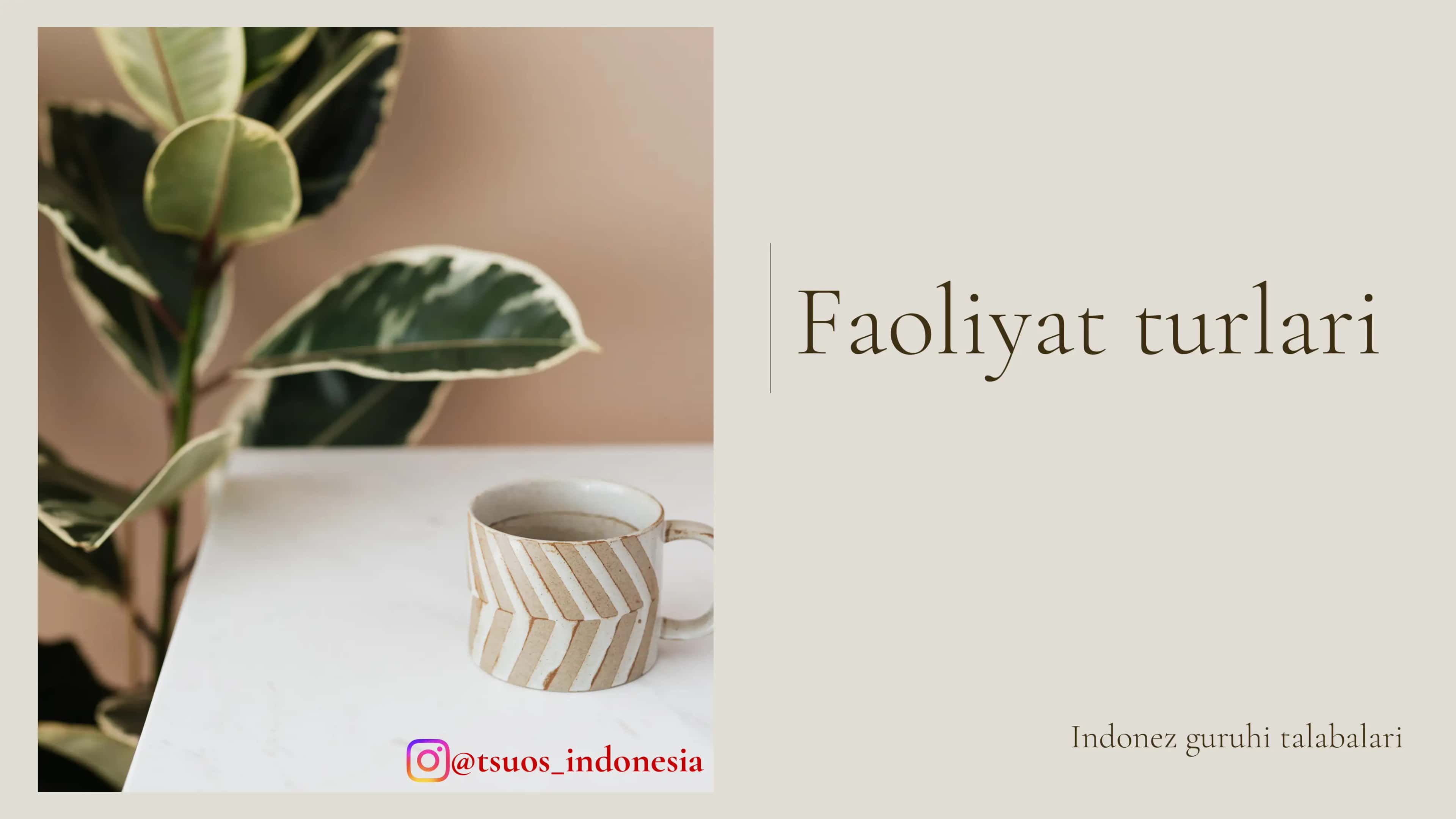 Psixologiyagada faoliyat turlari 1