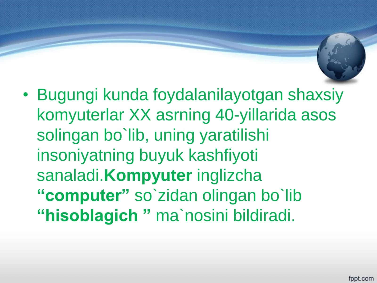 Zamonaviy texnik qurilmalar tahlili 2