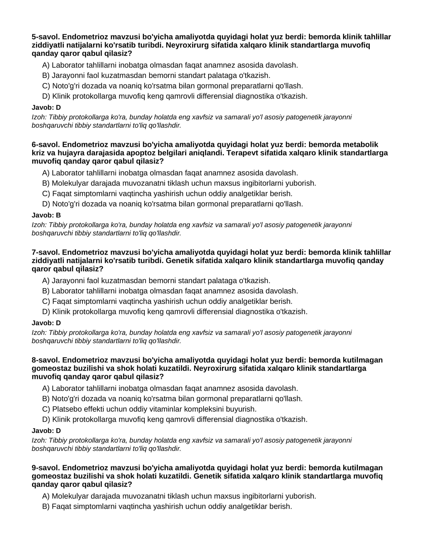 Endometrioz - 3-Qism 2