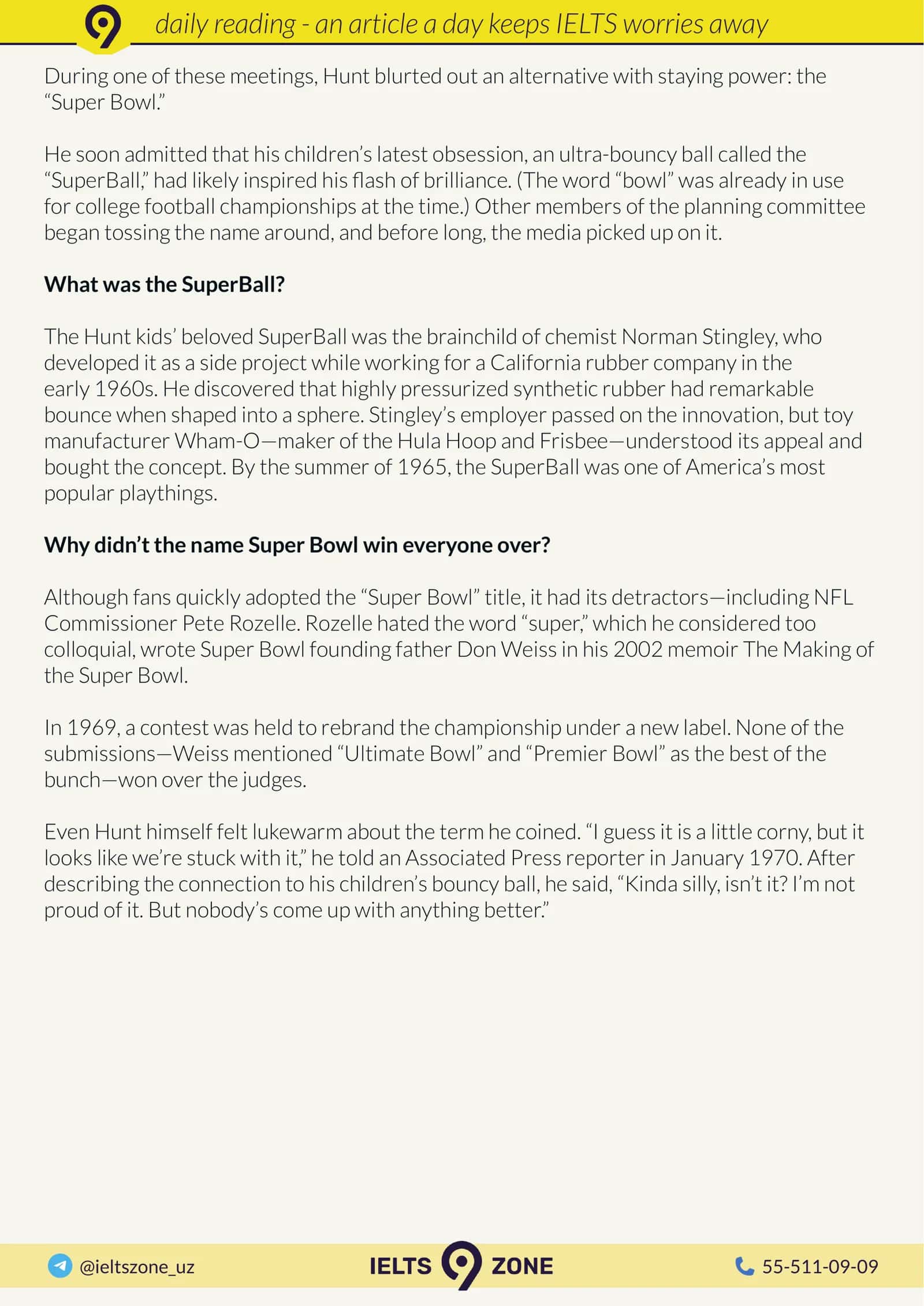 Why Do We Call It the Super Bowl? 2