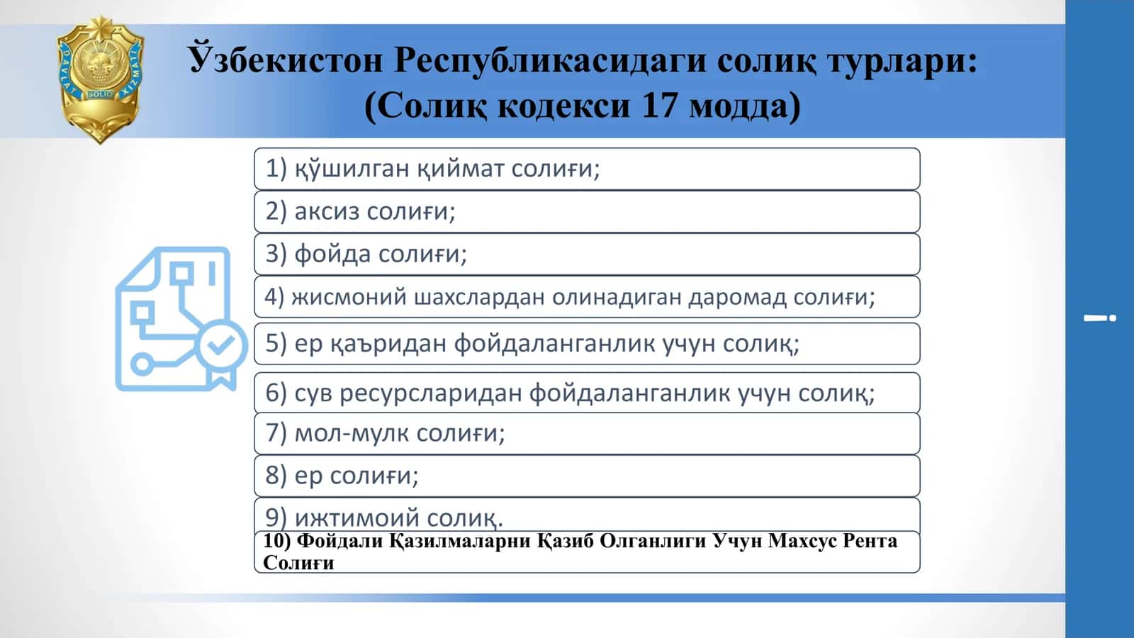 Soliq turlari 2