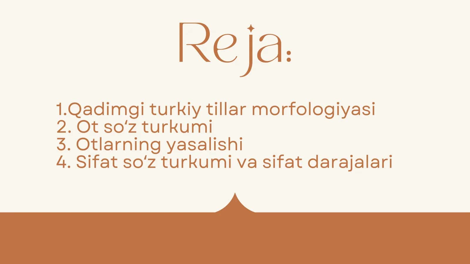 Qadimgi turkiy tilda mustaqil soʻz turkumlari 2