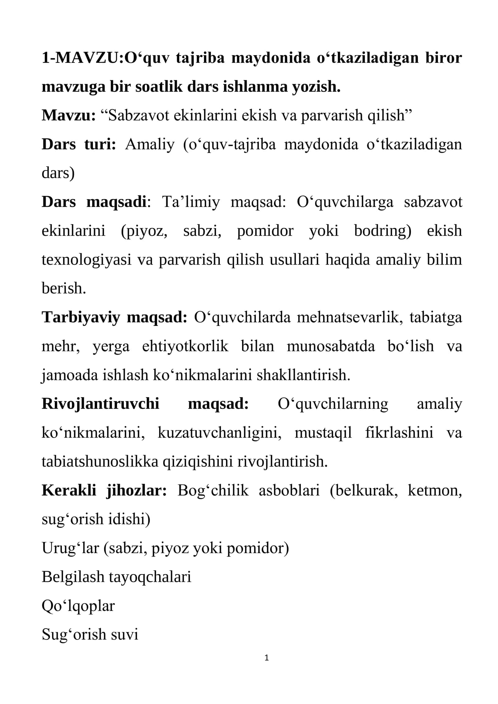 TABIIY FANLAR NAZARYASI VA 
METODIKASI fanidan Mustaqil ish 2