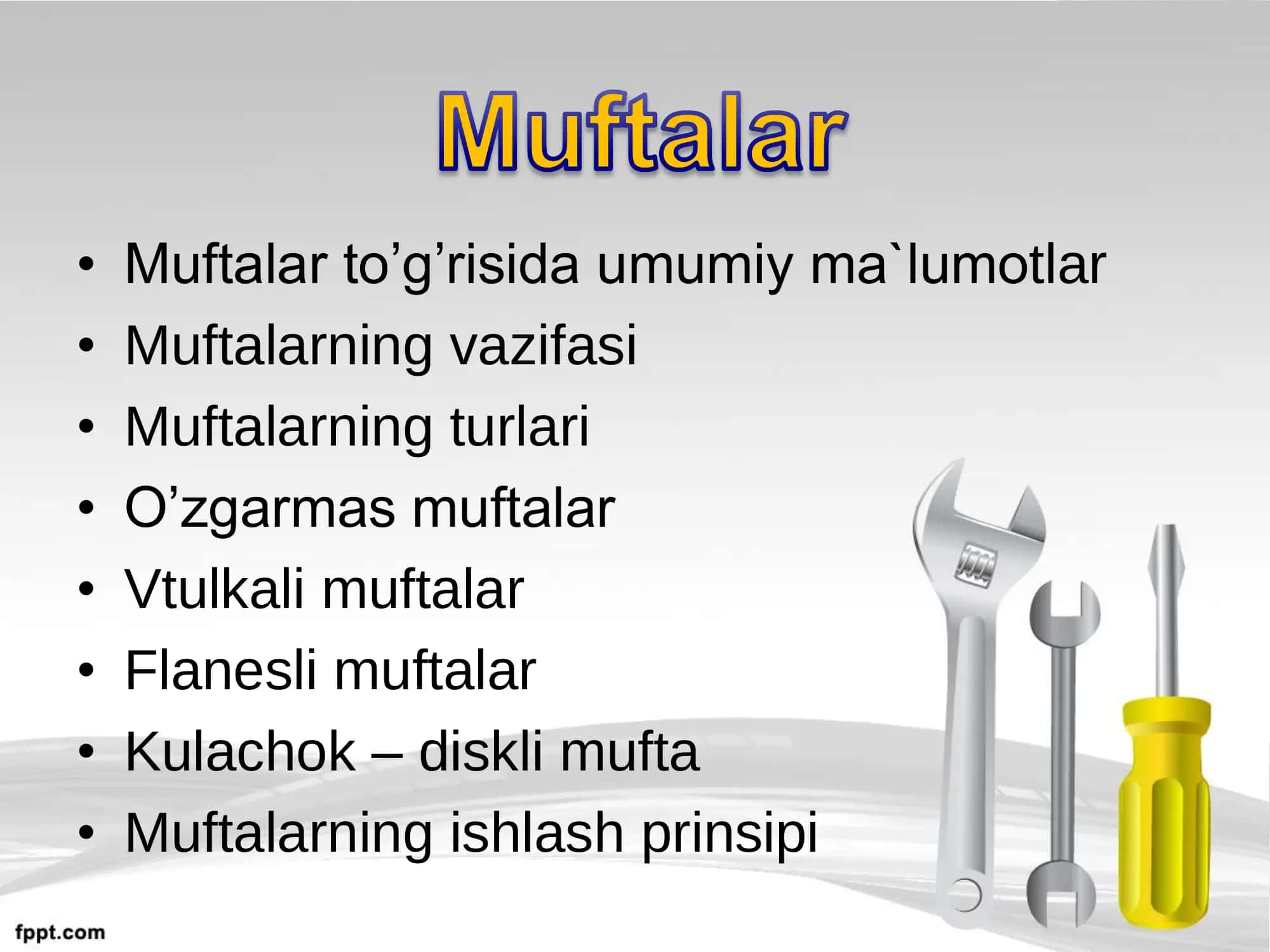 Muftalarning ishlash prinsipi 2