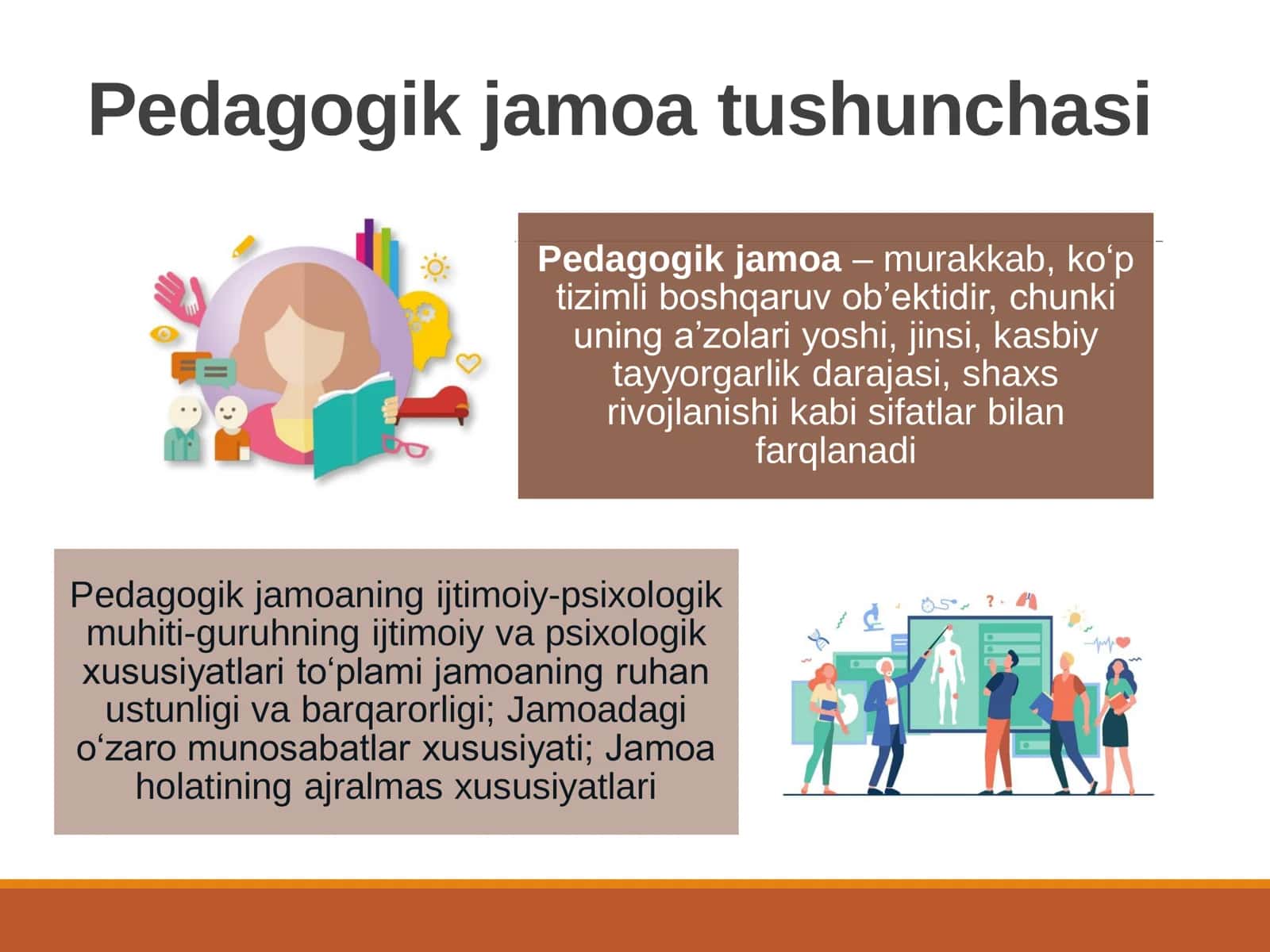 PEDAGOGIK JAMOA VA UNING IJTIMOIY-PSIXOLOGIK XUSUSIYATLARI 2