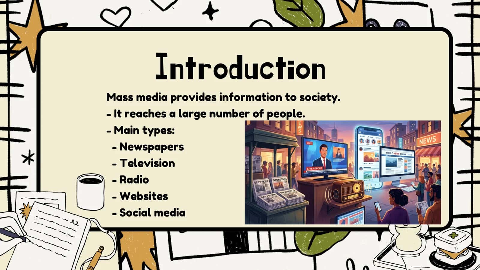 Translation of texts in the field of mass media 2