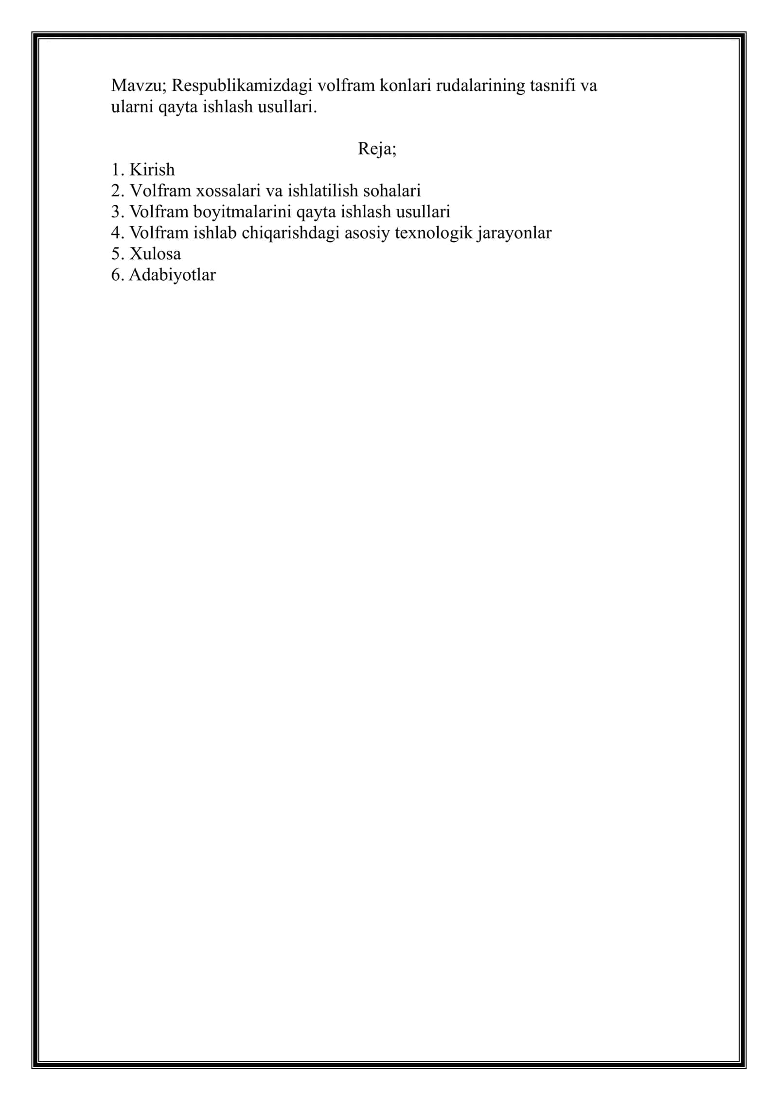 Noyob metallar metallurgiyasi 2