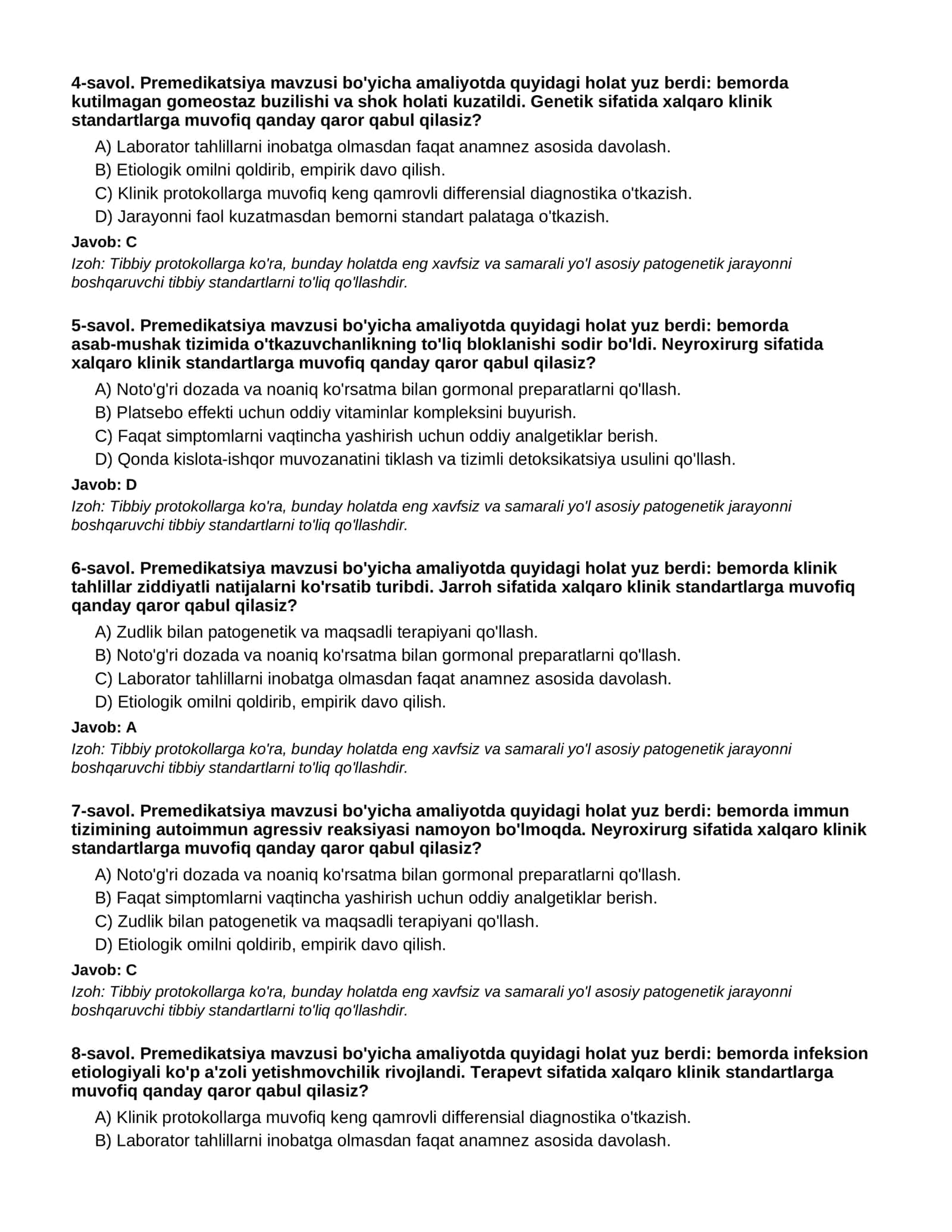 PREMEDIKATSIYA - 1-QISM 2