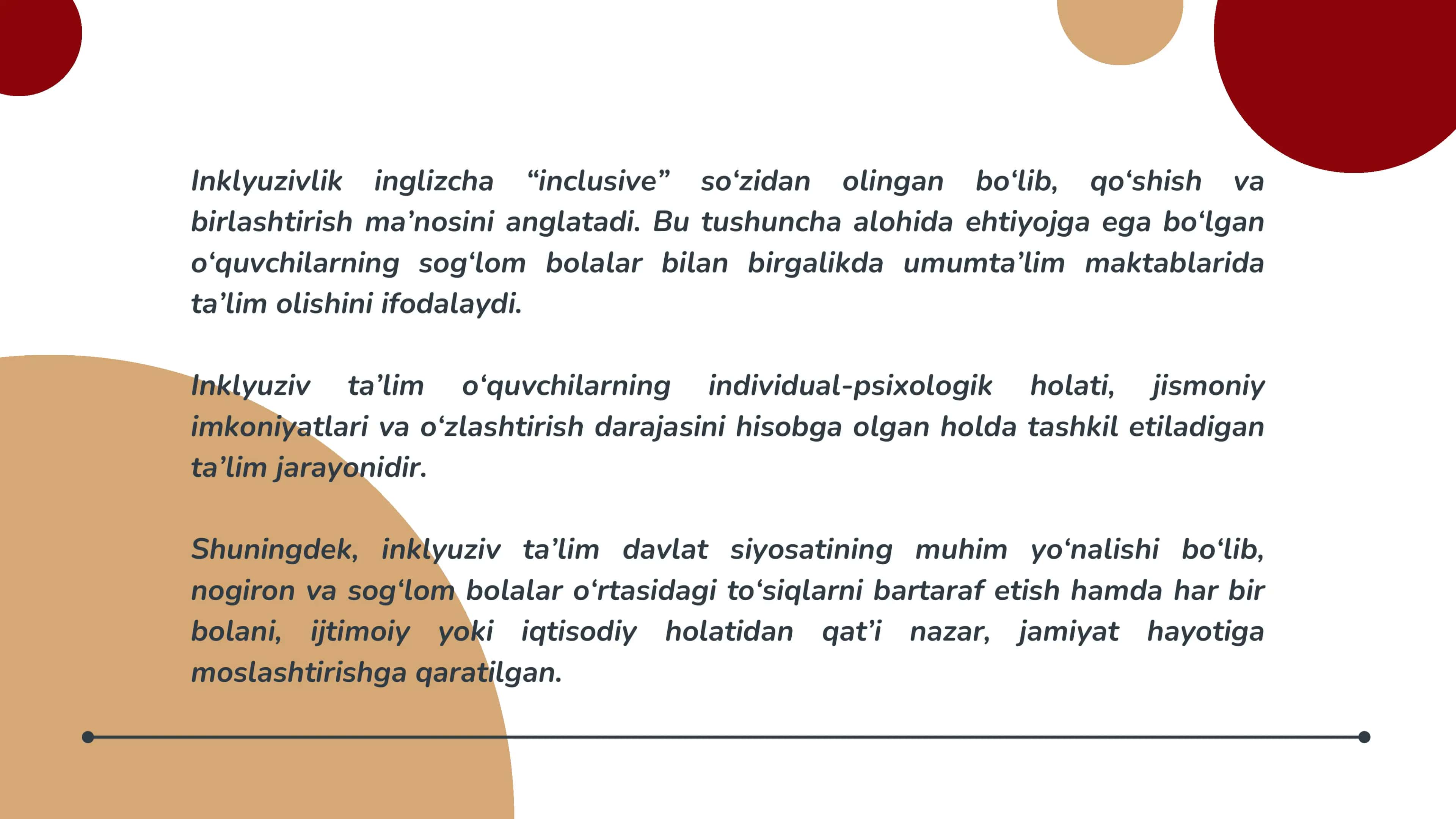 INKLYUZIV TA’LIM 2