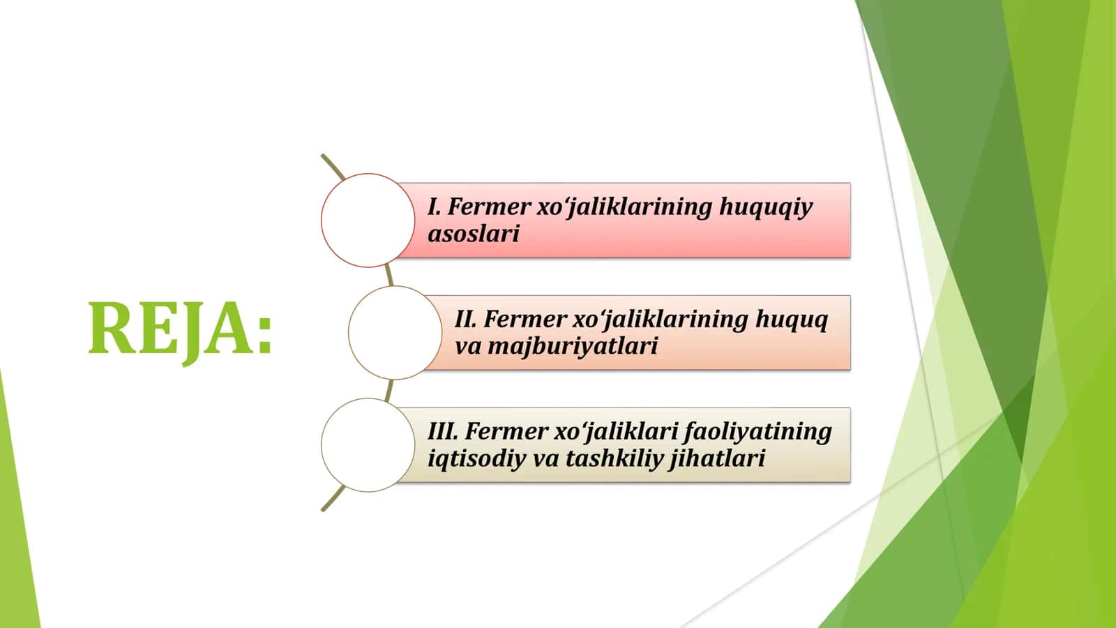 FERMER XOJALIGI QONUNI 2