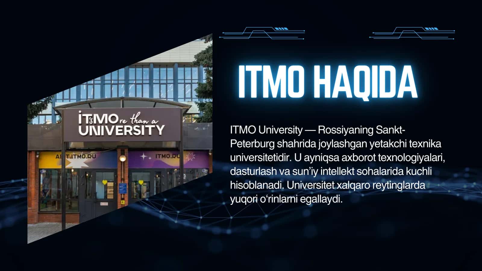 ITMO KURSLARI 2
