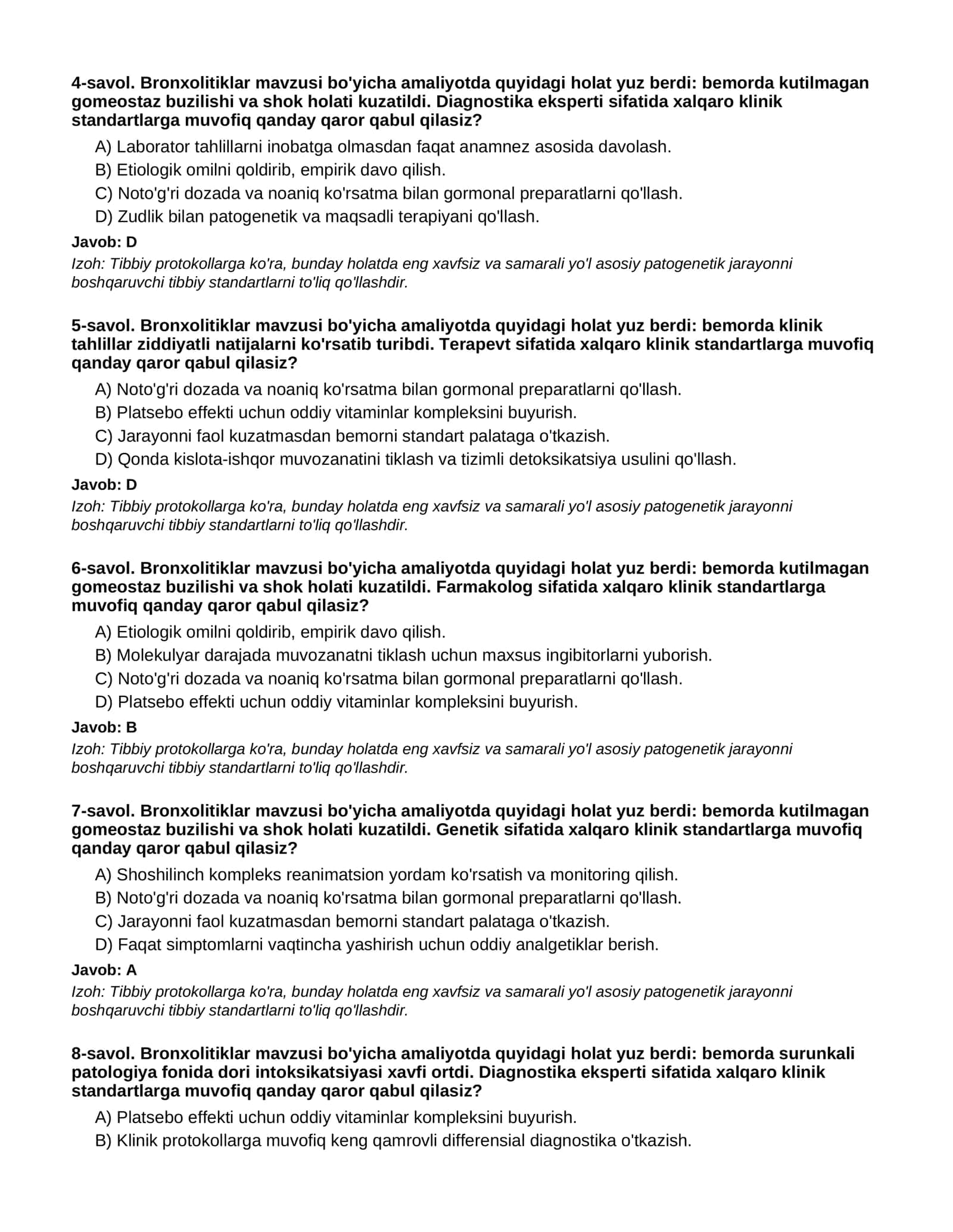 BRONXOLITIKLAR - 2-QISM 2