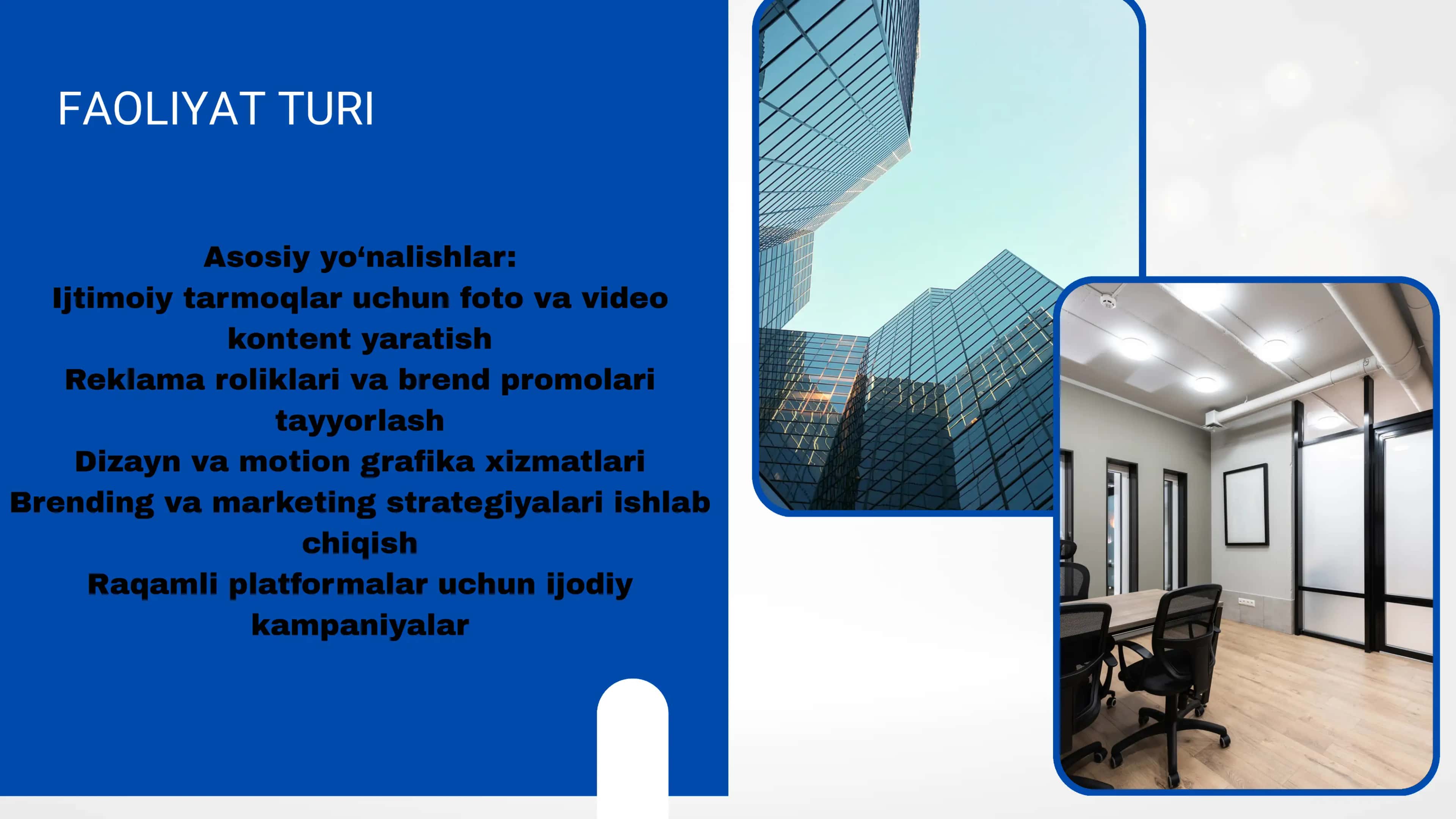 Lumora kontent yaratish studiyasi 2