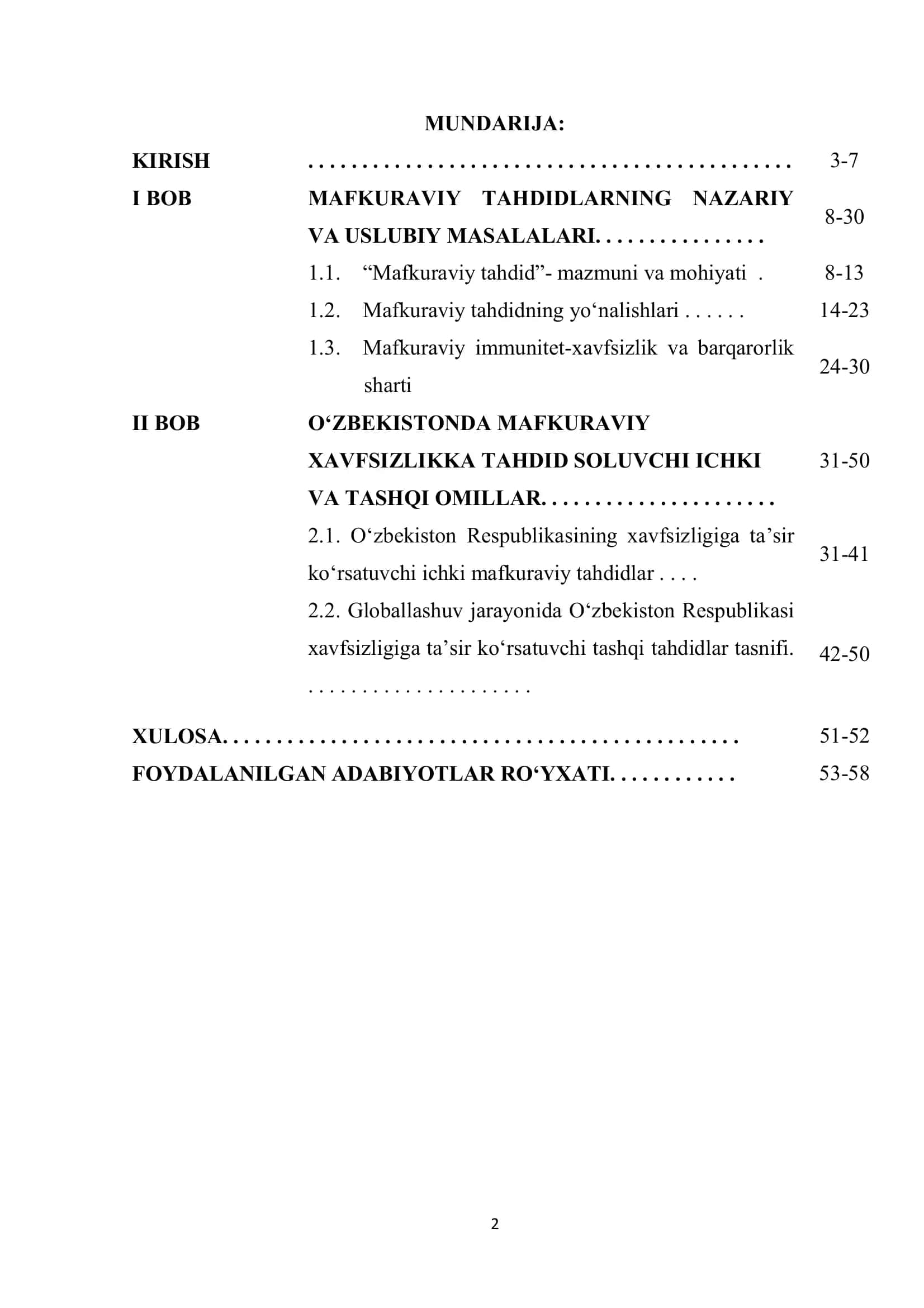 G‘OYAVIY-MAFKURAVIY TAHDIDLARNI BARTARAF ETISH USUL VA VOSITALARI 2