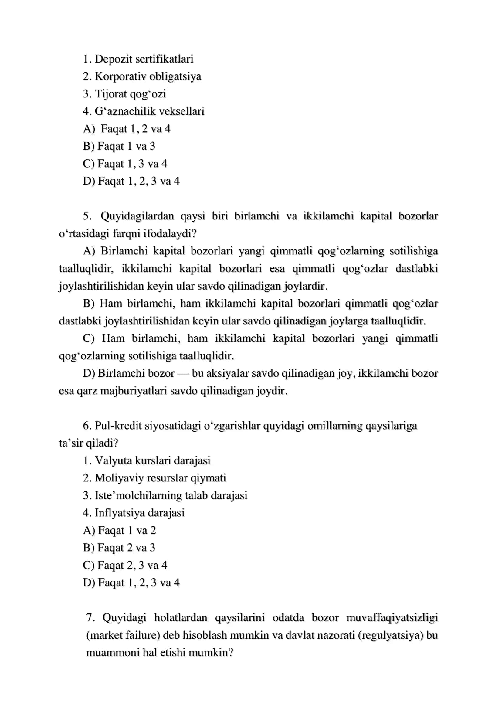 TEST  ACCA F 9 2