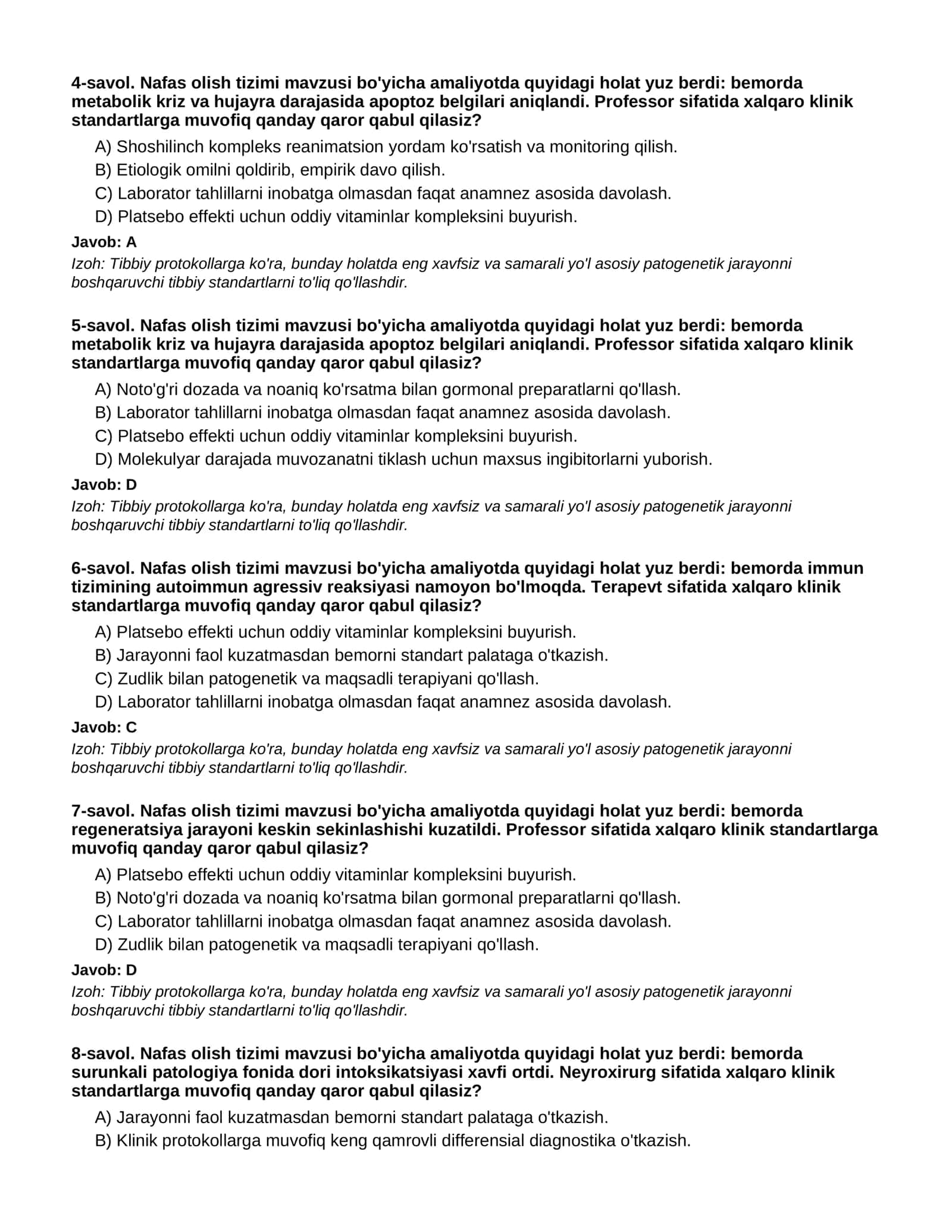 NAFAS OLISH TIZIMI - 1-QISM 2