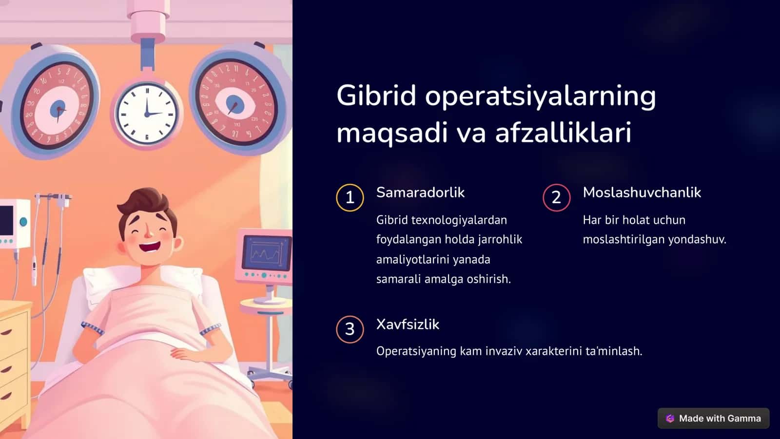 Tibbiyotda gibrid operatsiyalar 2