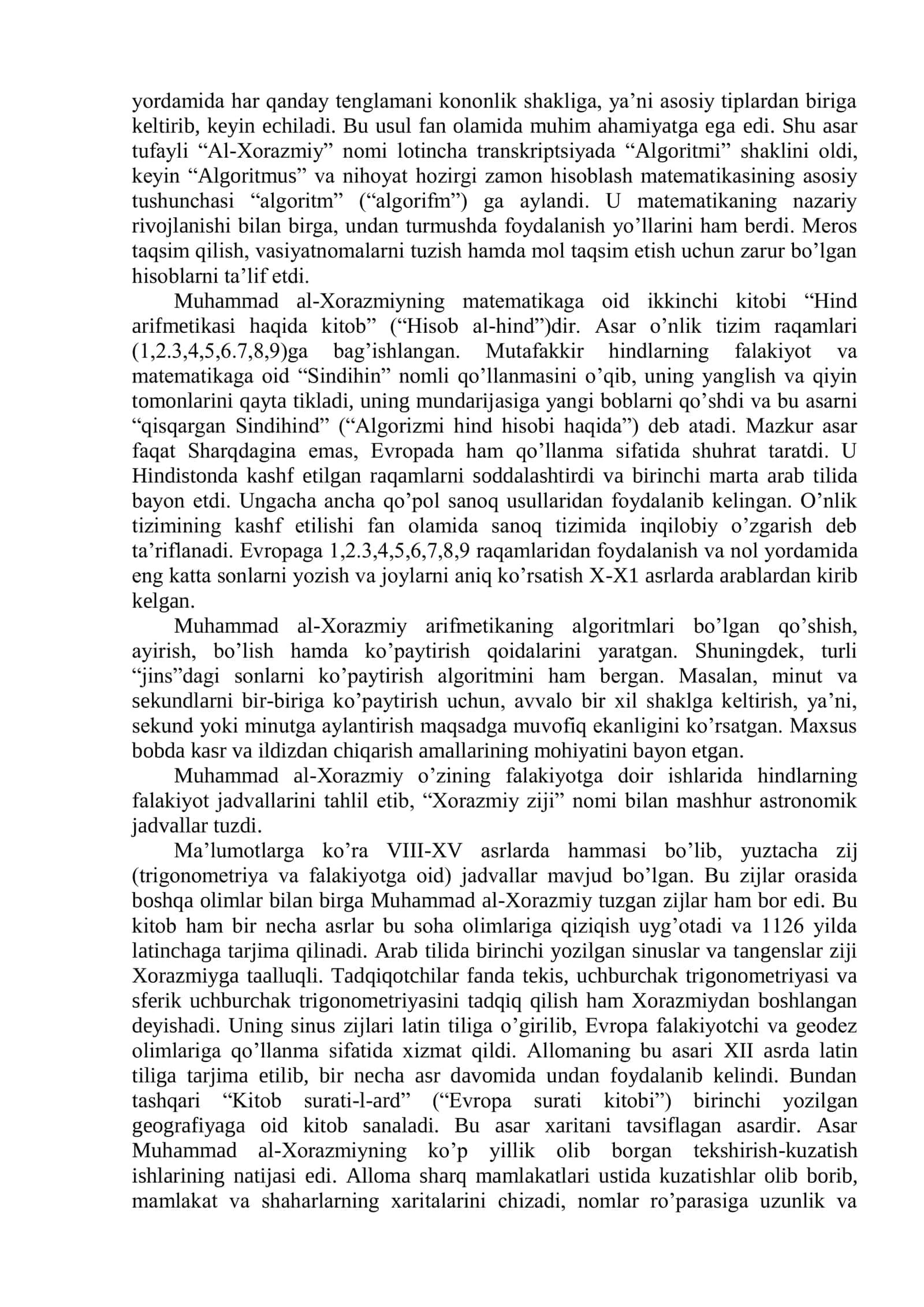 IX-XI ASRLAR – SHARQ UYG’ONISH DAVRI 2