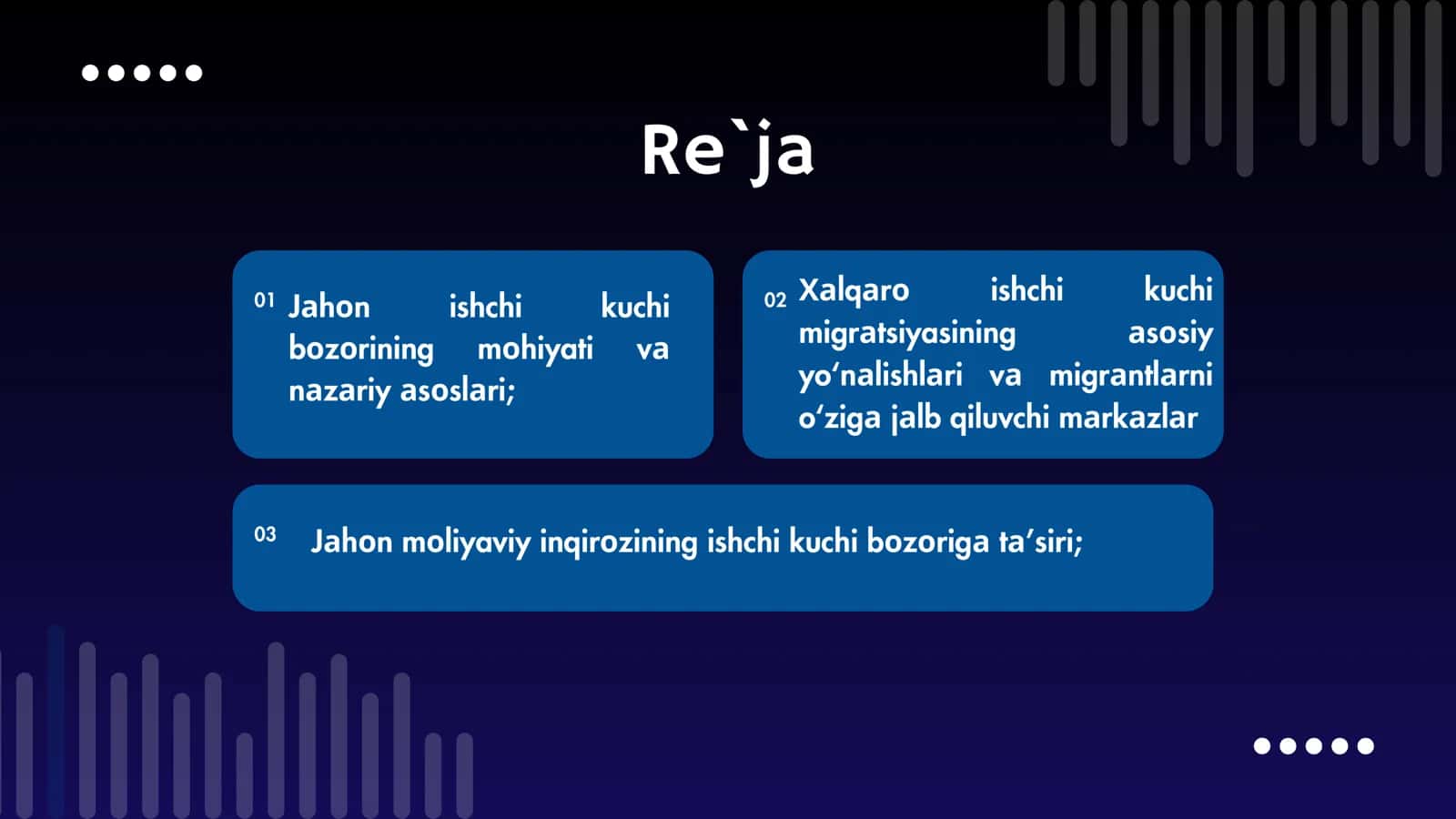 Global iqtisodiy rivojlanish 2