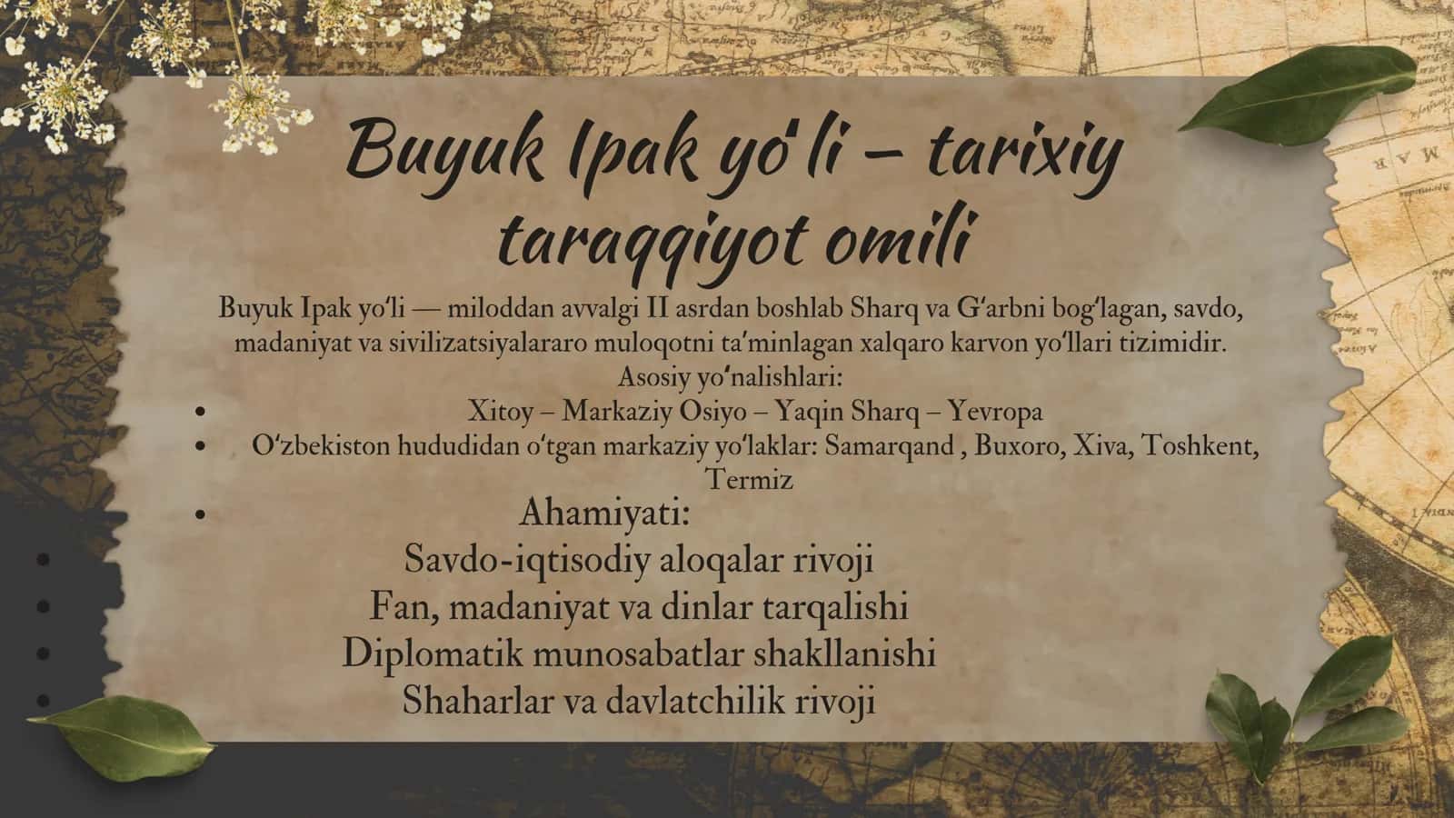 Buyuk Ipak yoʻli 2