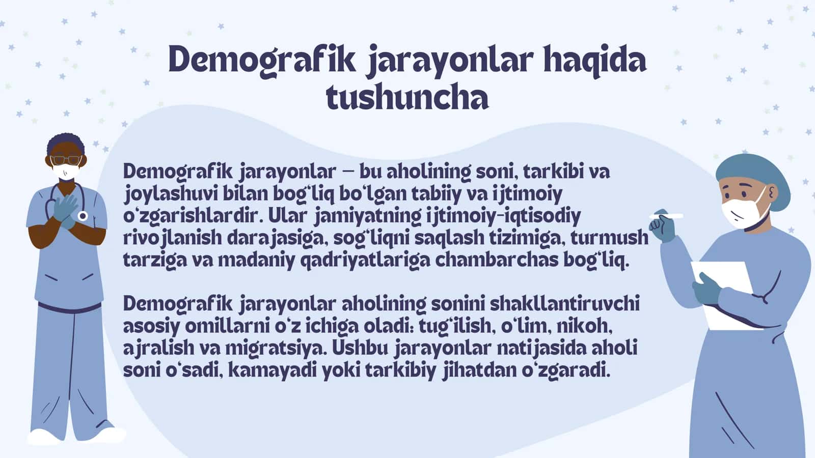 Demografik jarayon 2
