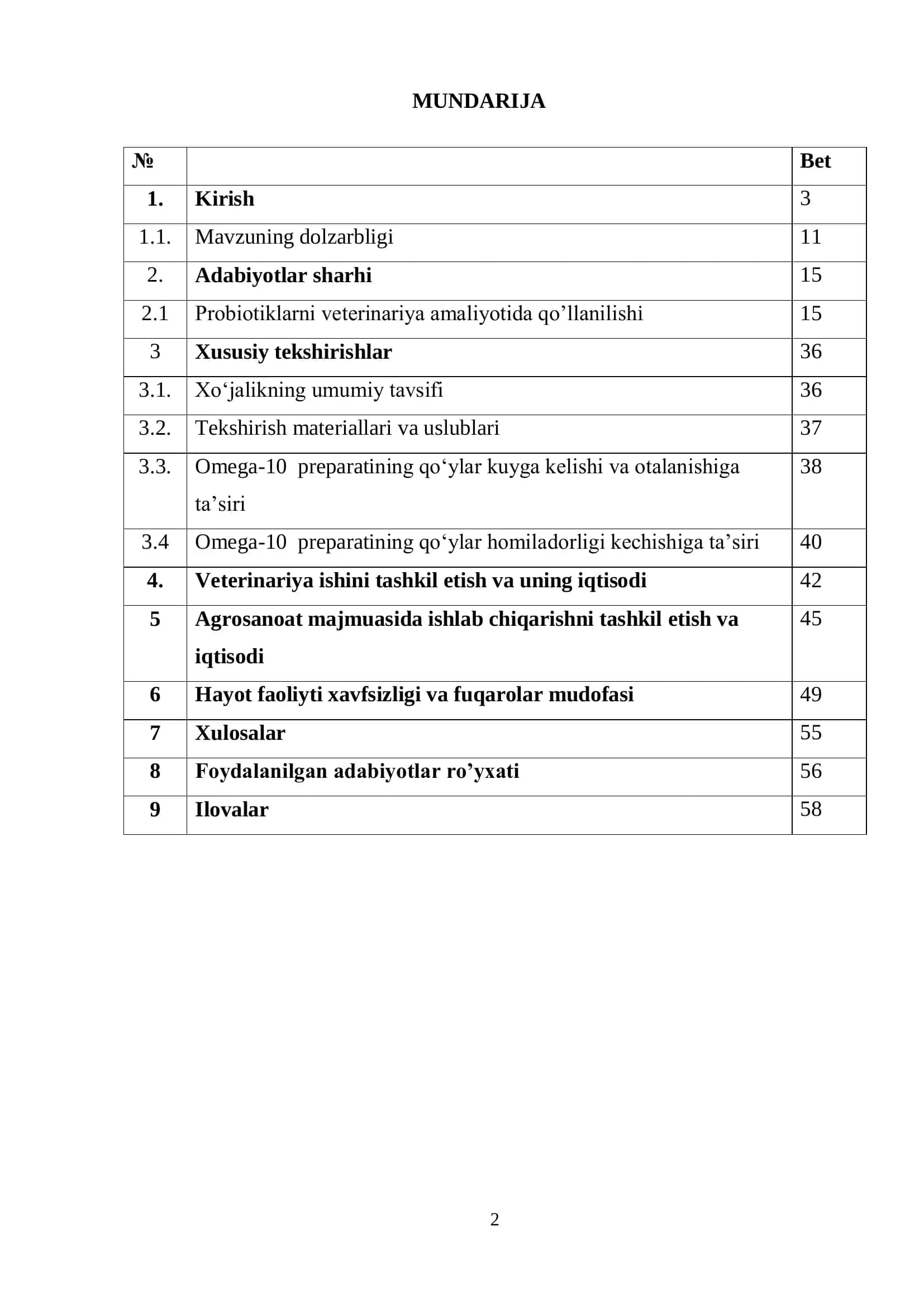 Probiloklar qorako`l qo`ylar jinsiy sistemasiga ta`siri 2