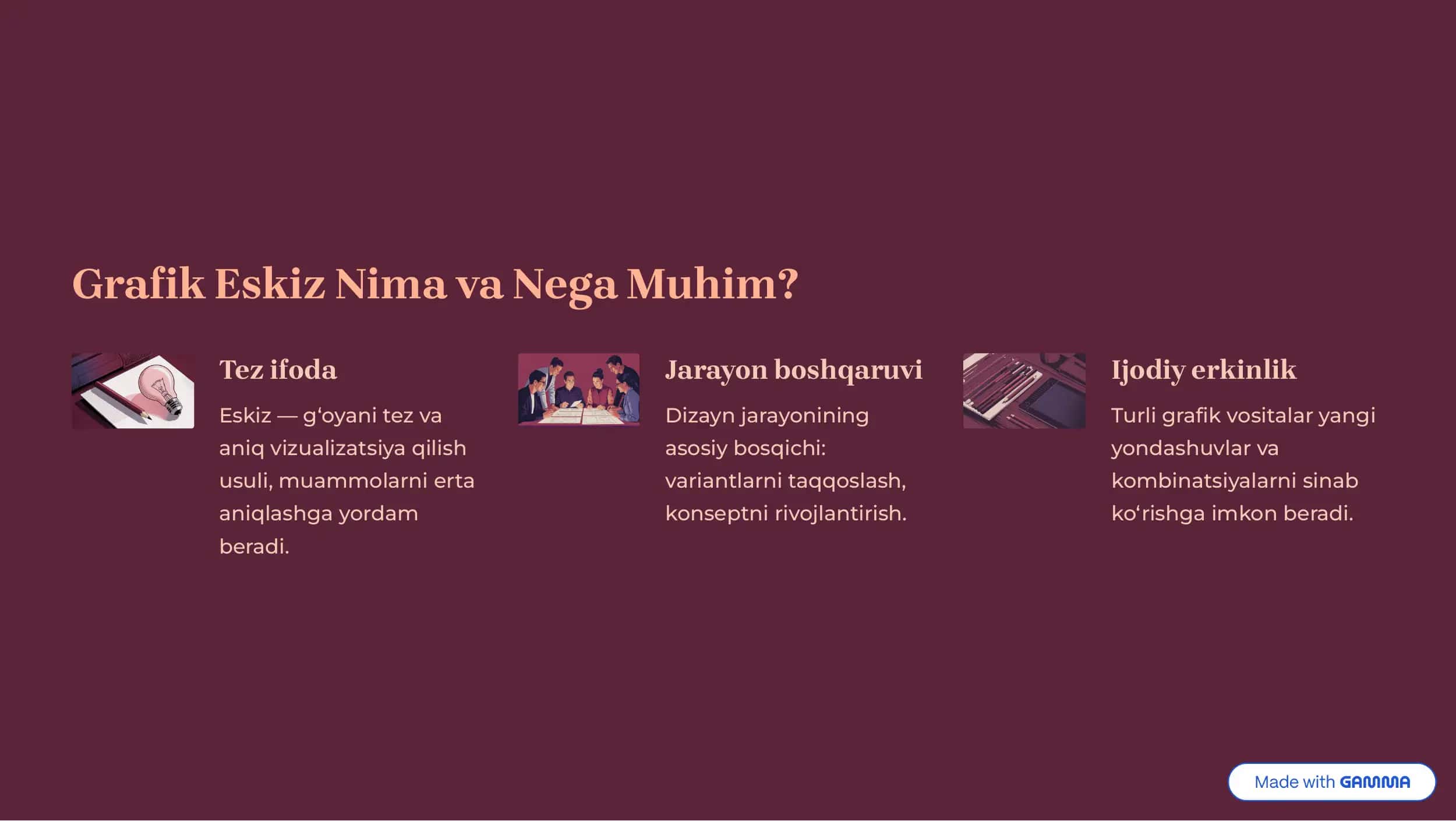 Turli Grafik Vositalardan Foydalanib Eskizlarni Bajaring 2