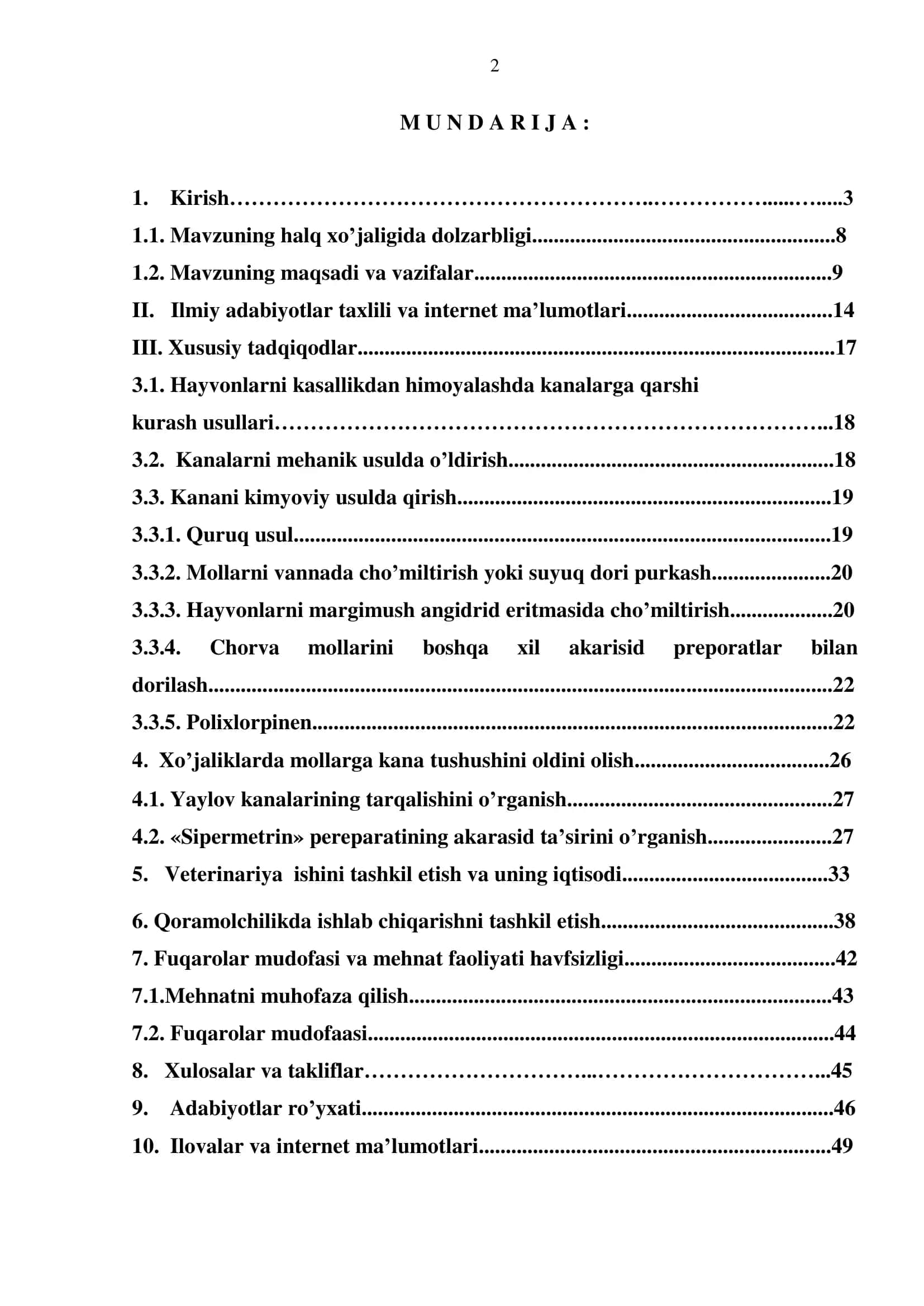 QORAMOLLAR TEYLEROZ KASALLIGINING DAVOLASh VA OLDINI OLISh TADBIRLARI 2