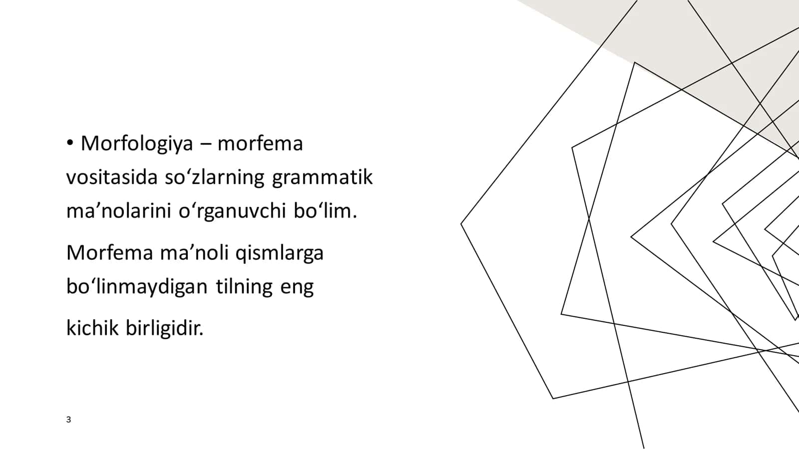 MASHINA TARJIMASI MORFOANALIZATORI UCHUN O’ZBEK TILINING MORFOLOGIK MODELINI YARATISH 2