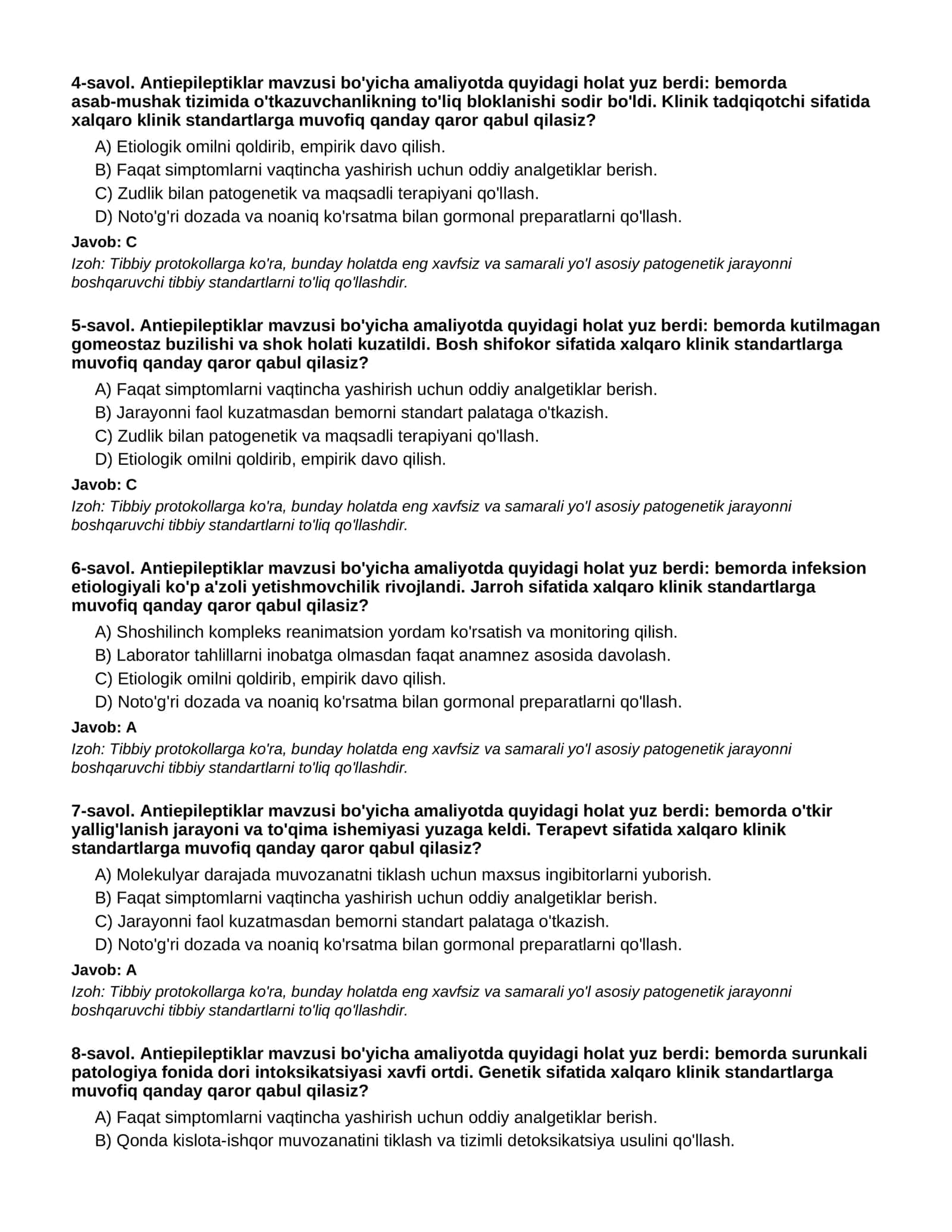 ANTIEPILEPTIKLAR - 2-QISM 2