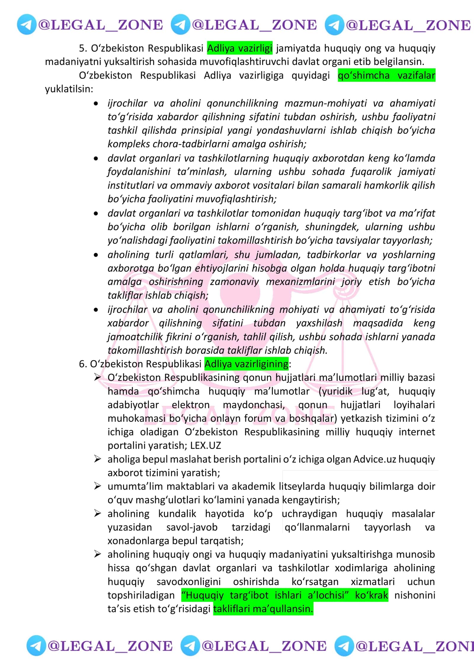O‘zbekiston Respublikasi Prezidentining Farmoni 2