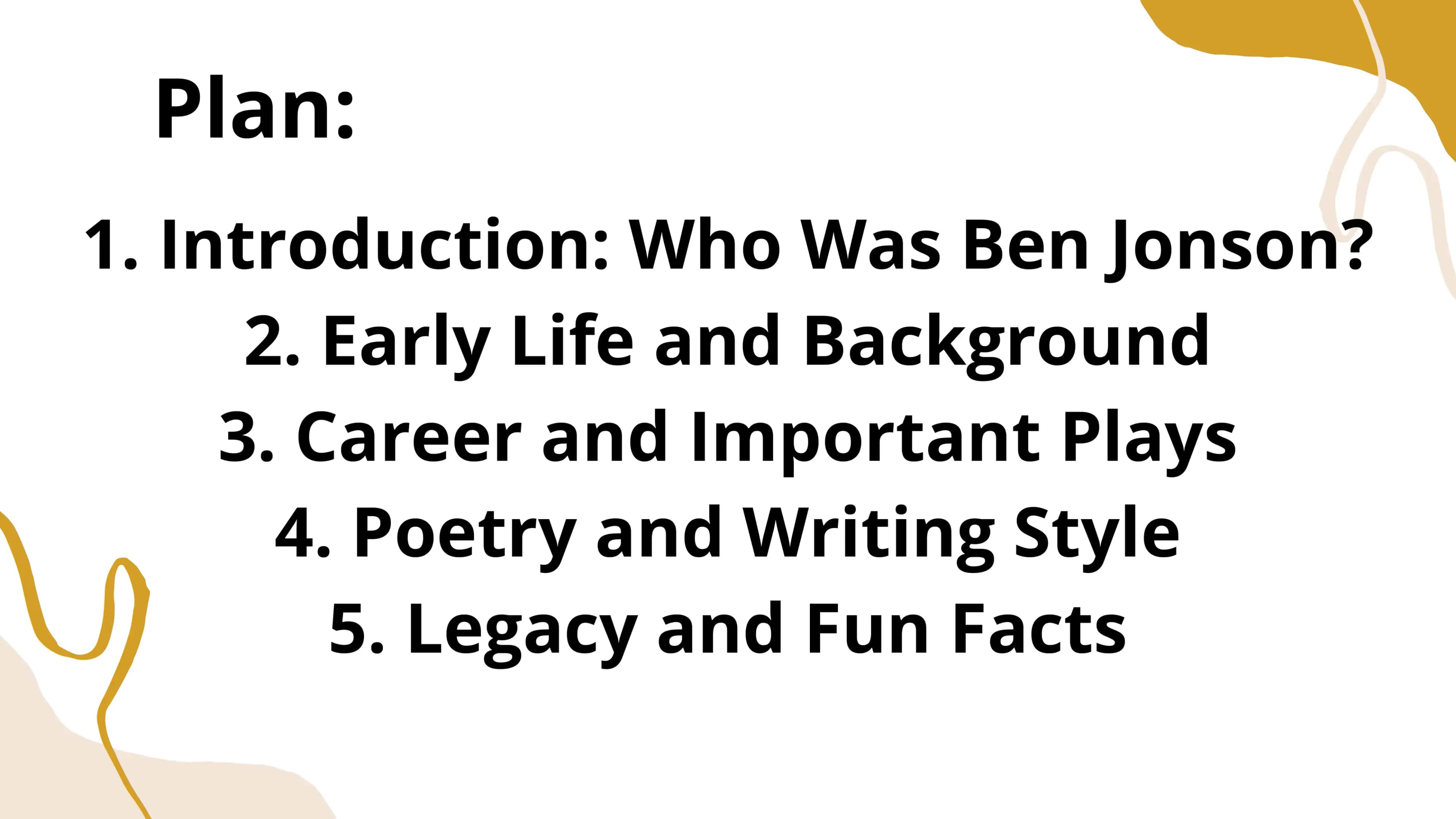 Ben Jonson 2