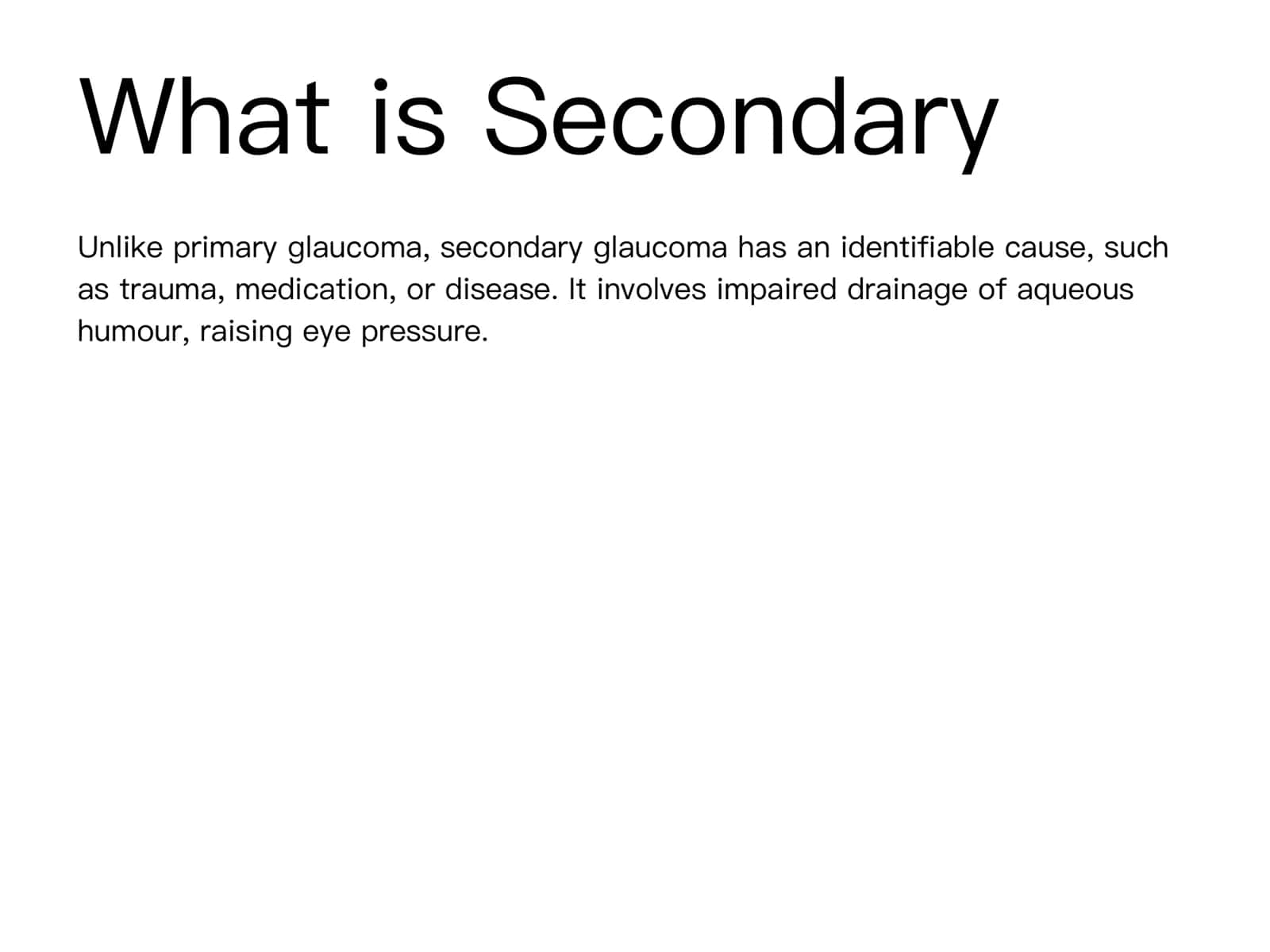 What is Glaucoma? 2