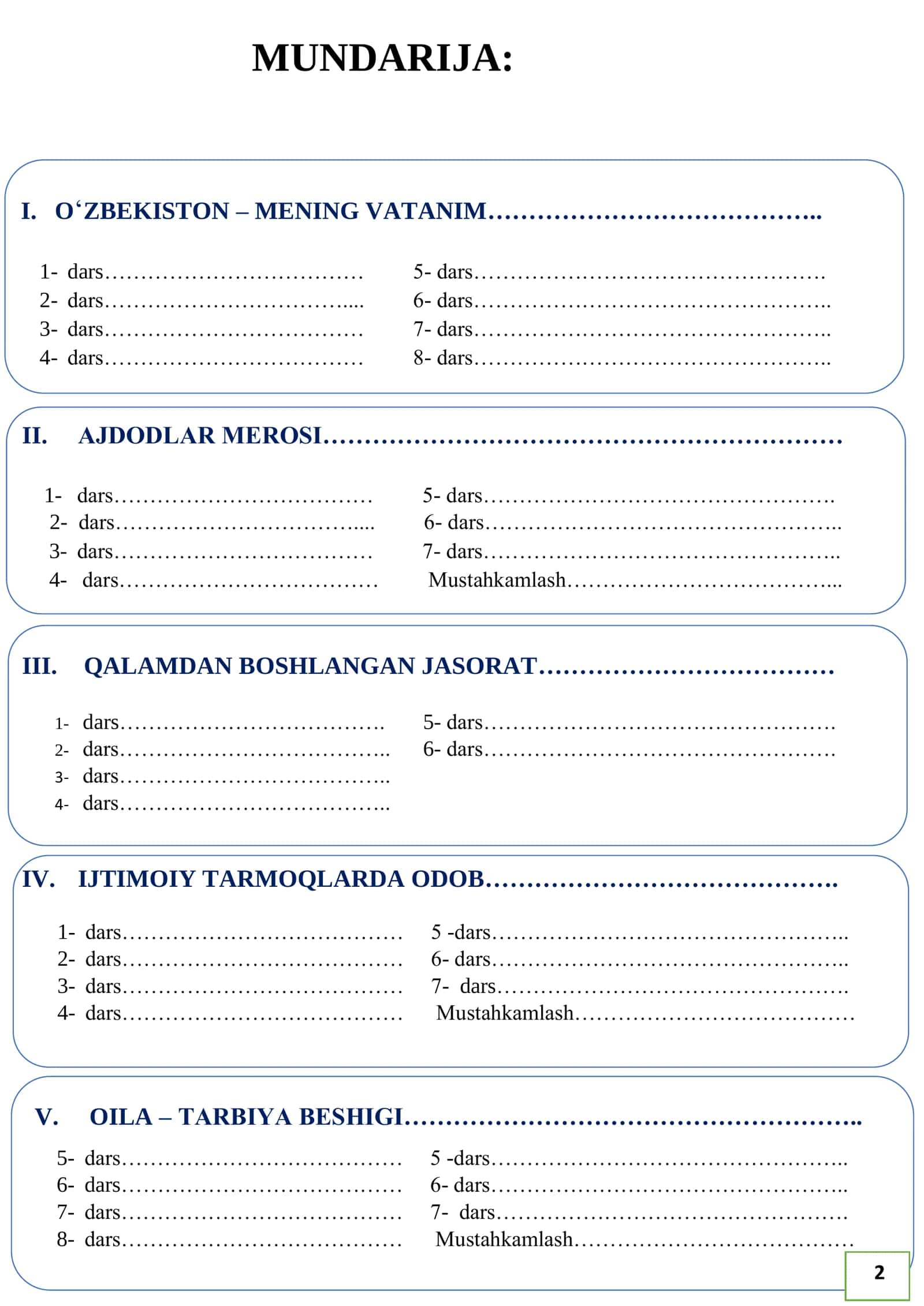 oʻqitish metodikasi 2