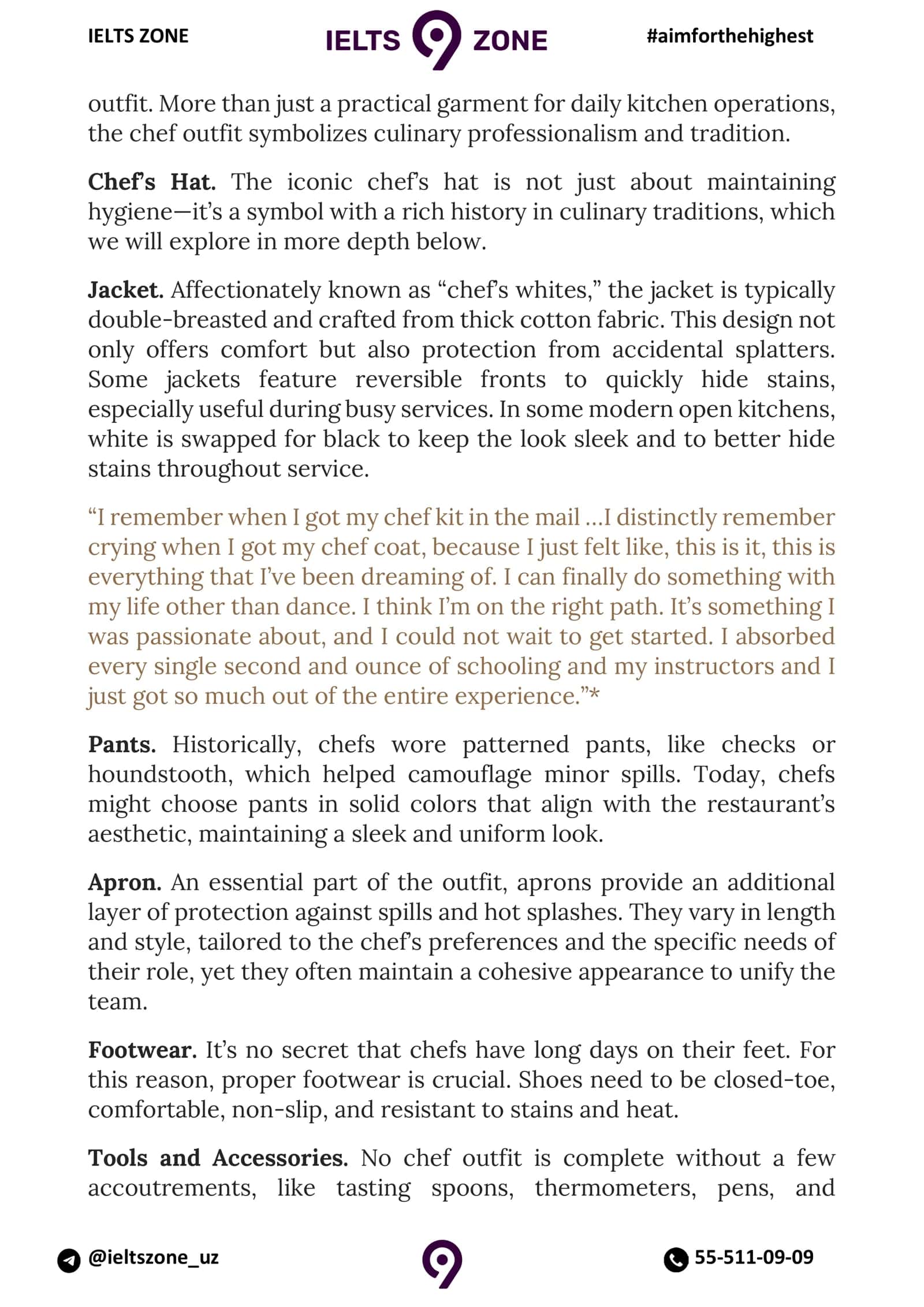 A History of the Chef’s Hat 2