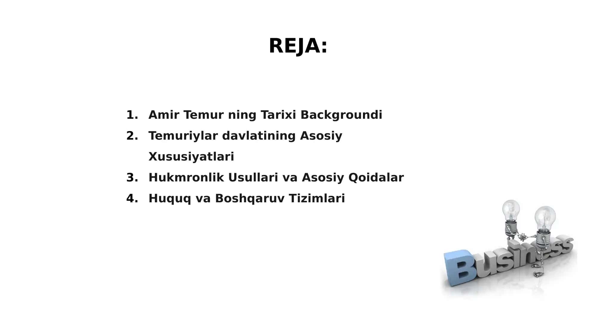 Amir Temur davlati va huquqi 2