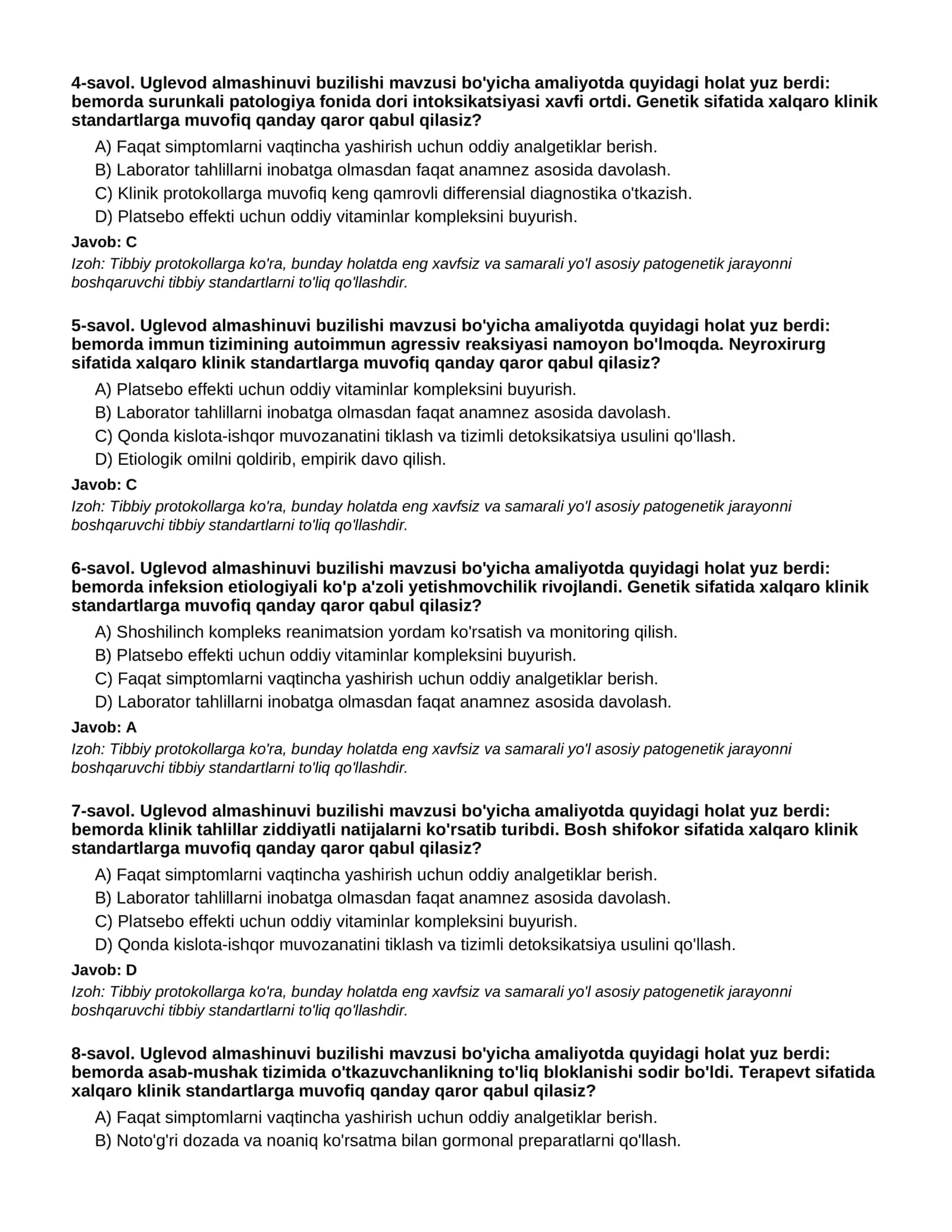 UGLEVOD ALMASHINUVI BUZILISHI - 1-QISM 2