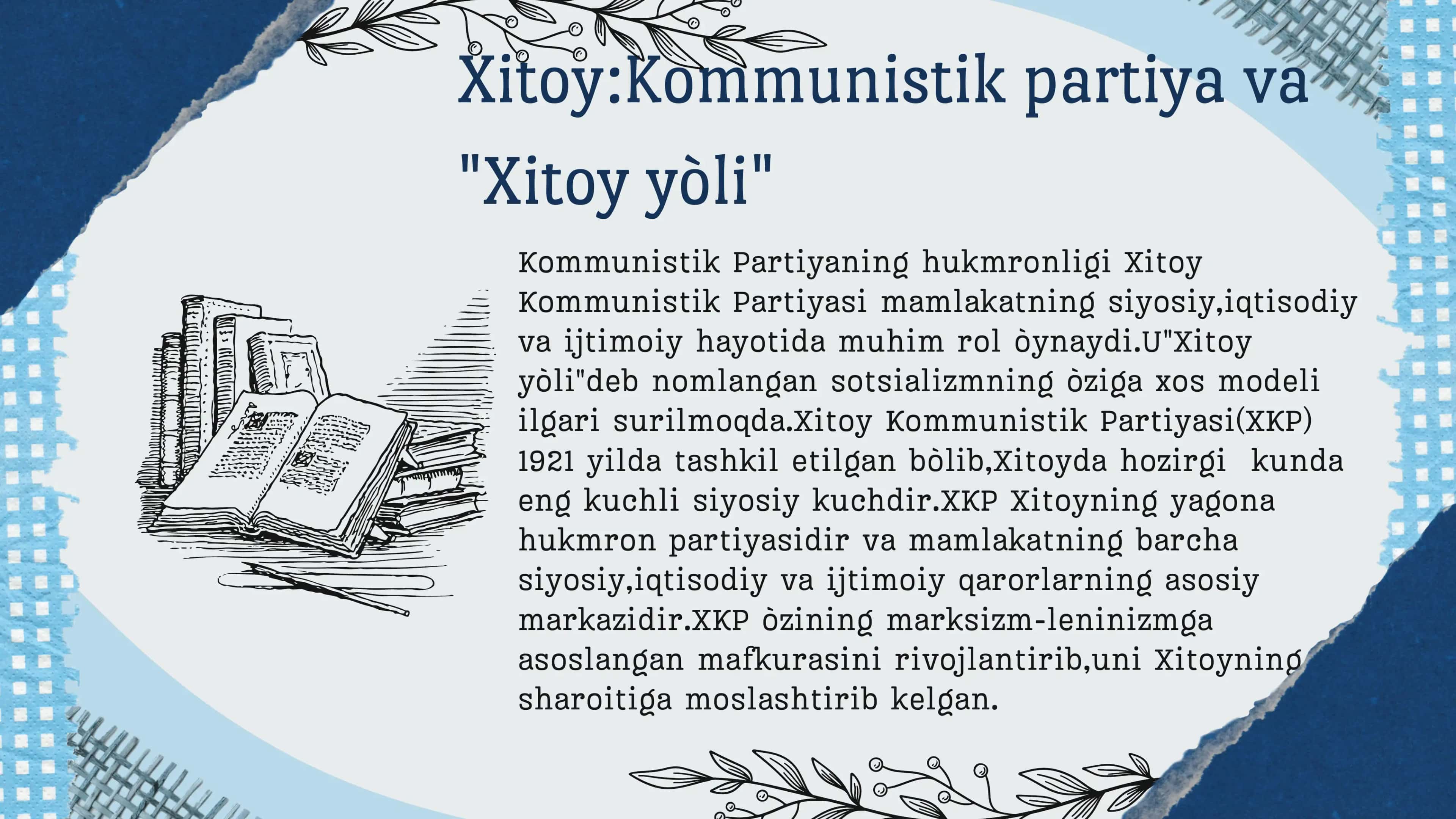 Xitoy, Hindiston va Yaponiyada siyosiy mafkuralar. 2