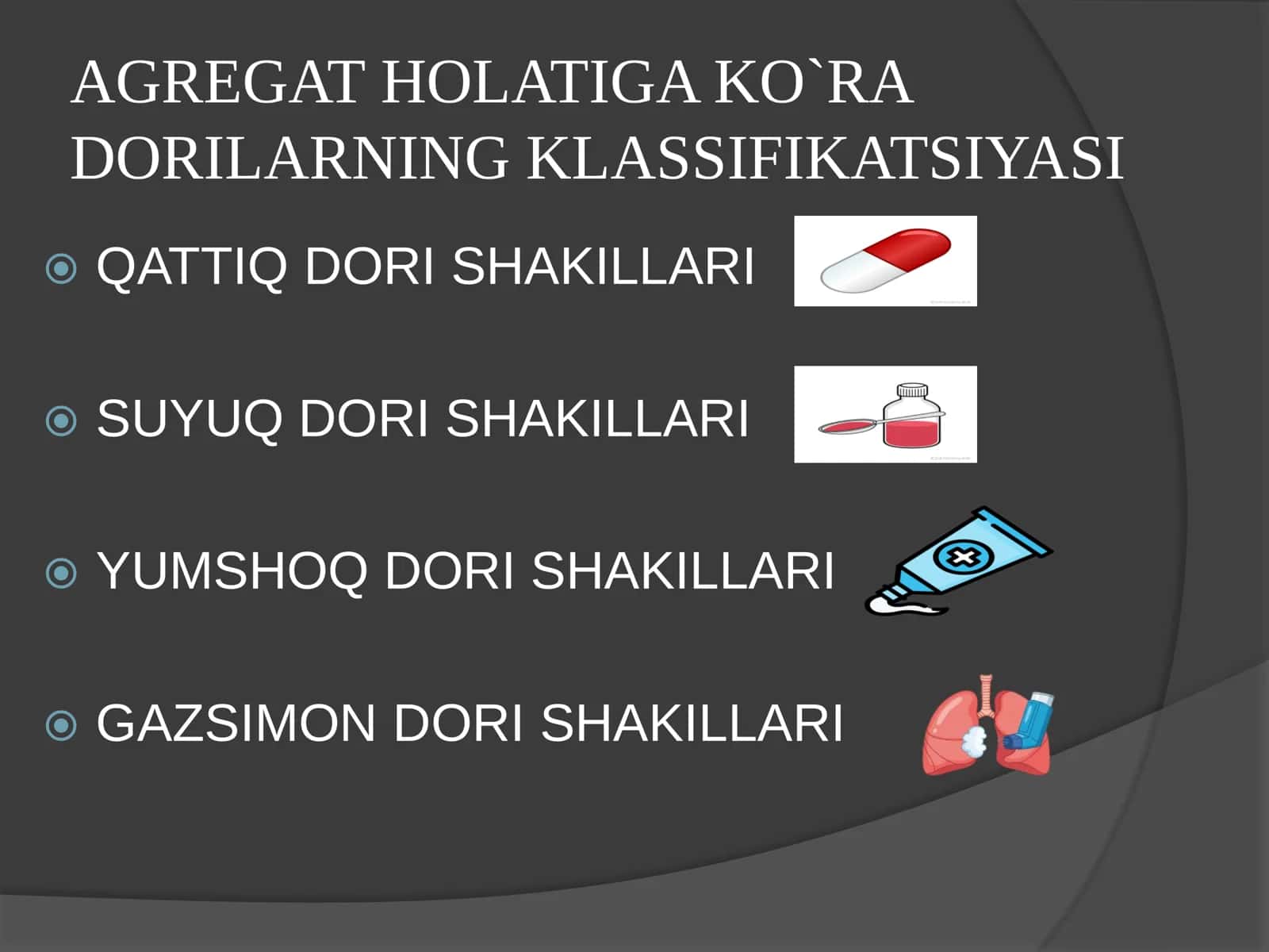 Qattiq va yumshoq dori shaklari va ularga retsept yozish qoidalari 2