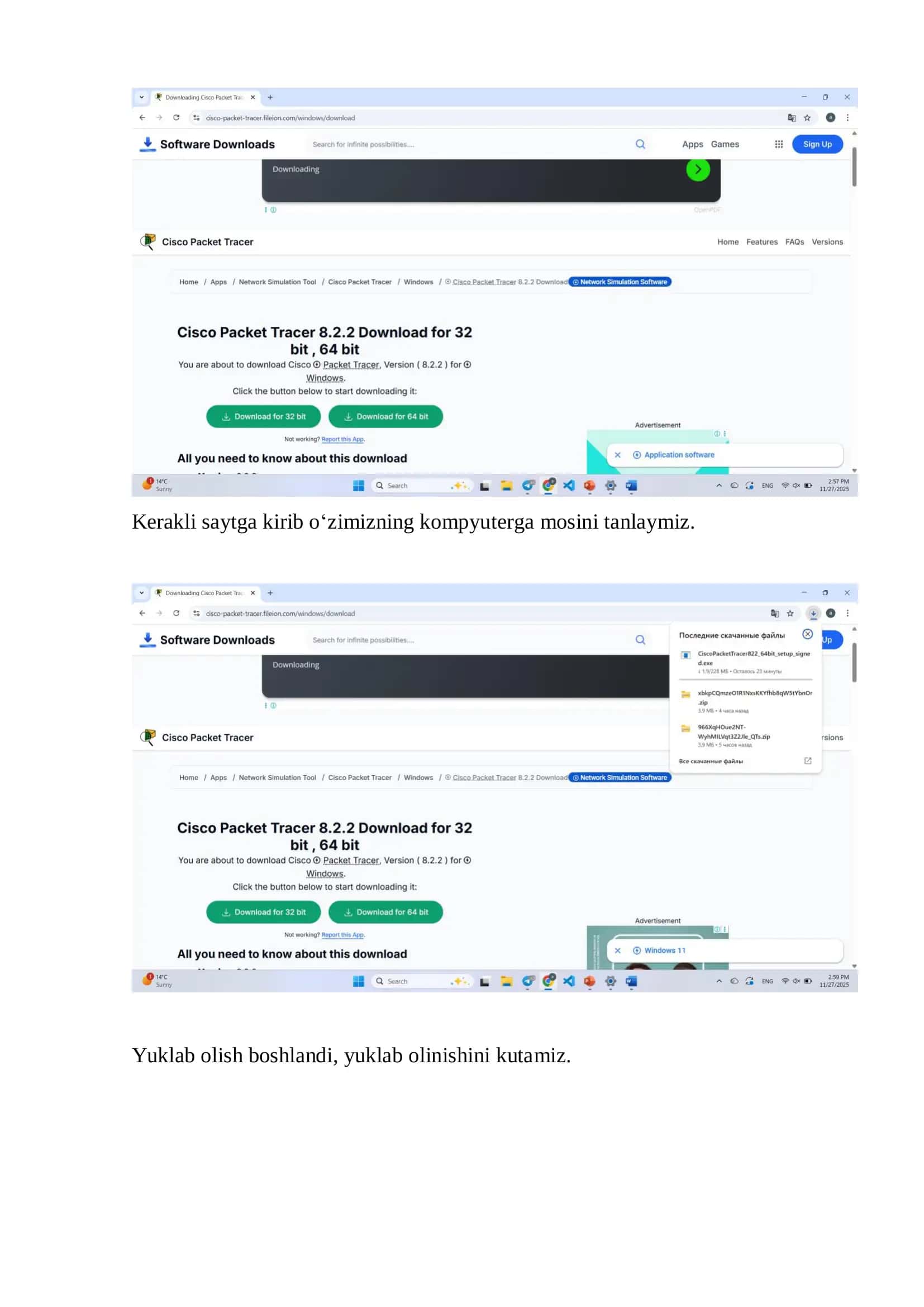 Cisco O‘rnatish 2