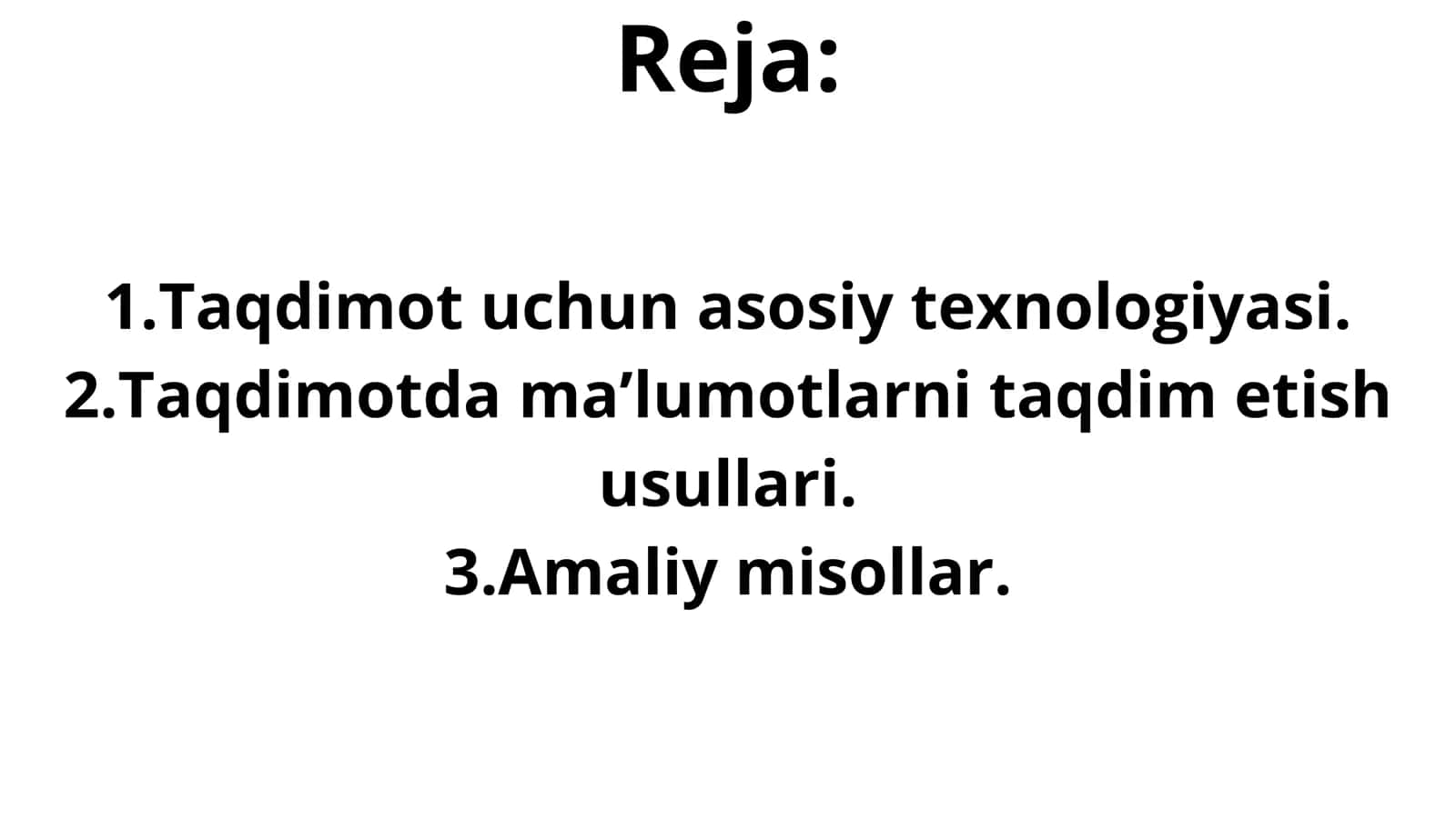 Tibbiyot axborotlarni taqdimotlar koʻrinishida shakllantirish texnologiyasi 2