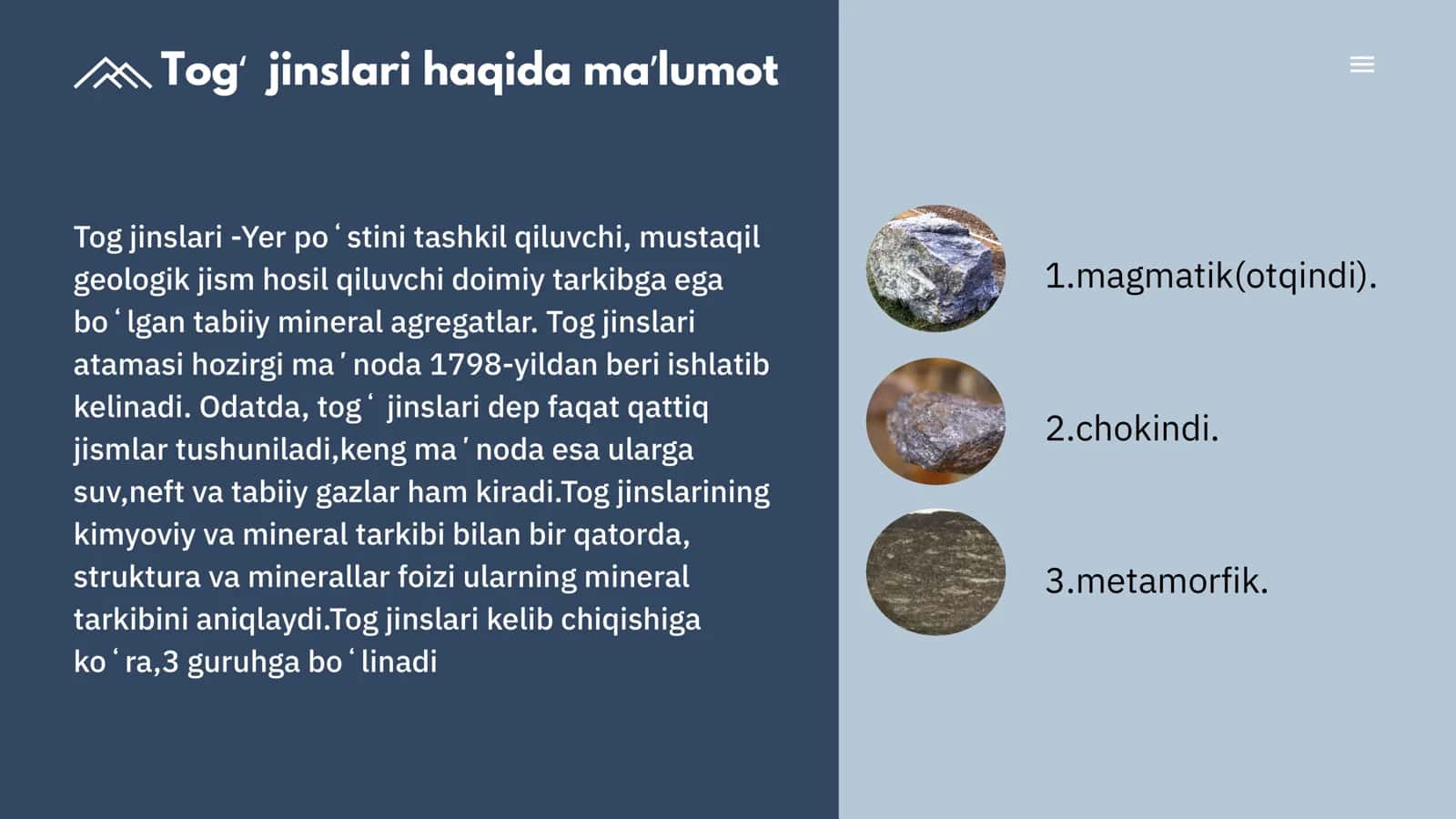 Tog jinslari 2