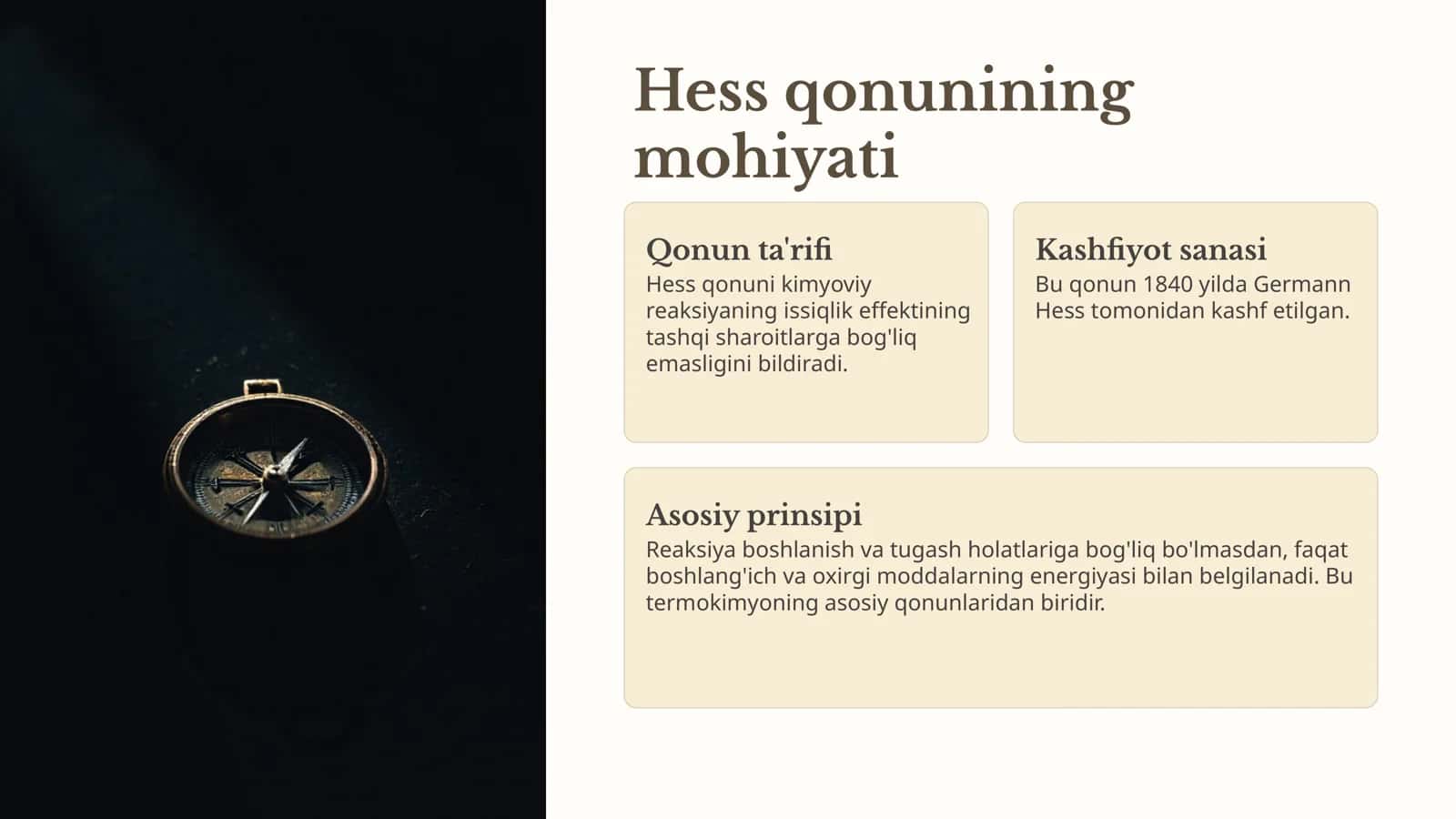 gess qonuni va uning xulosalari 2