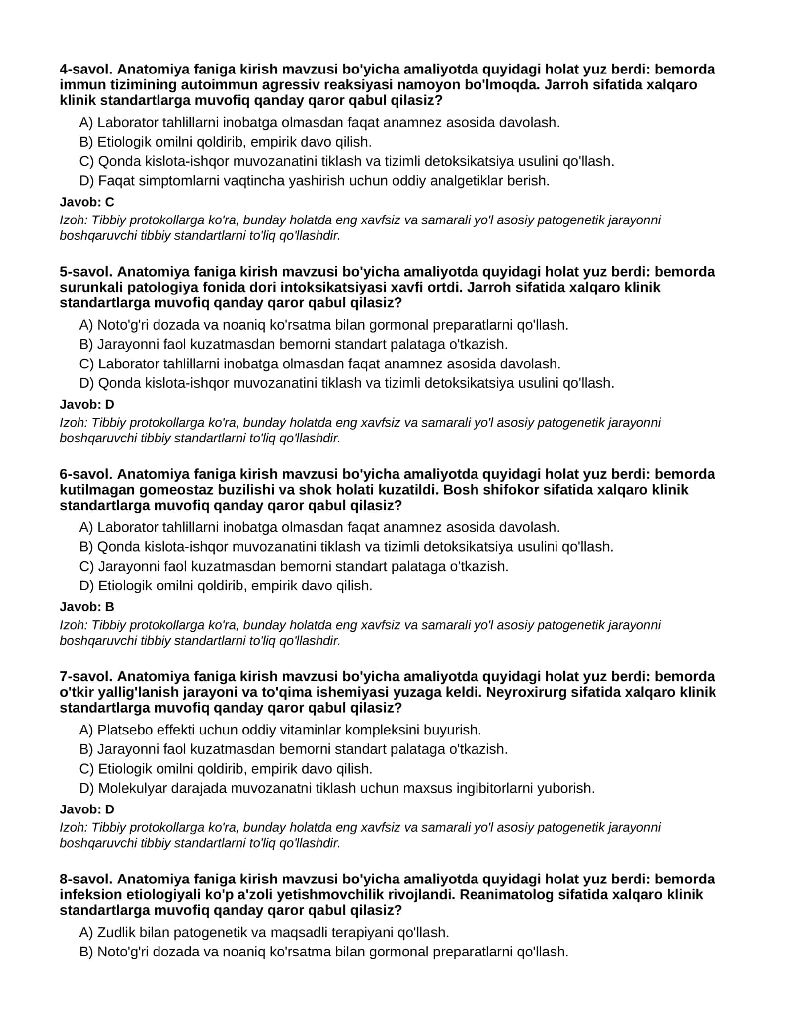 ANATOMIYA FANIGA KIRISH - 2-QISM 2