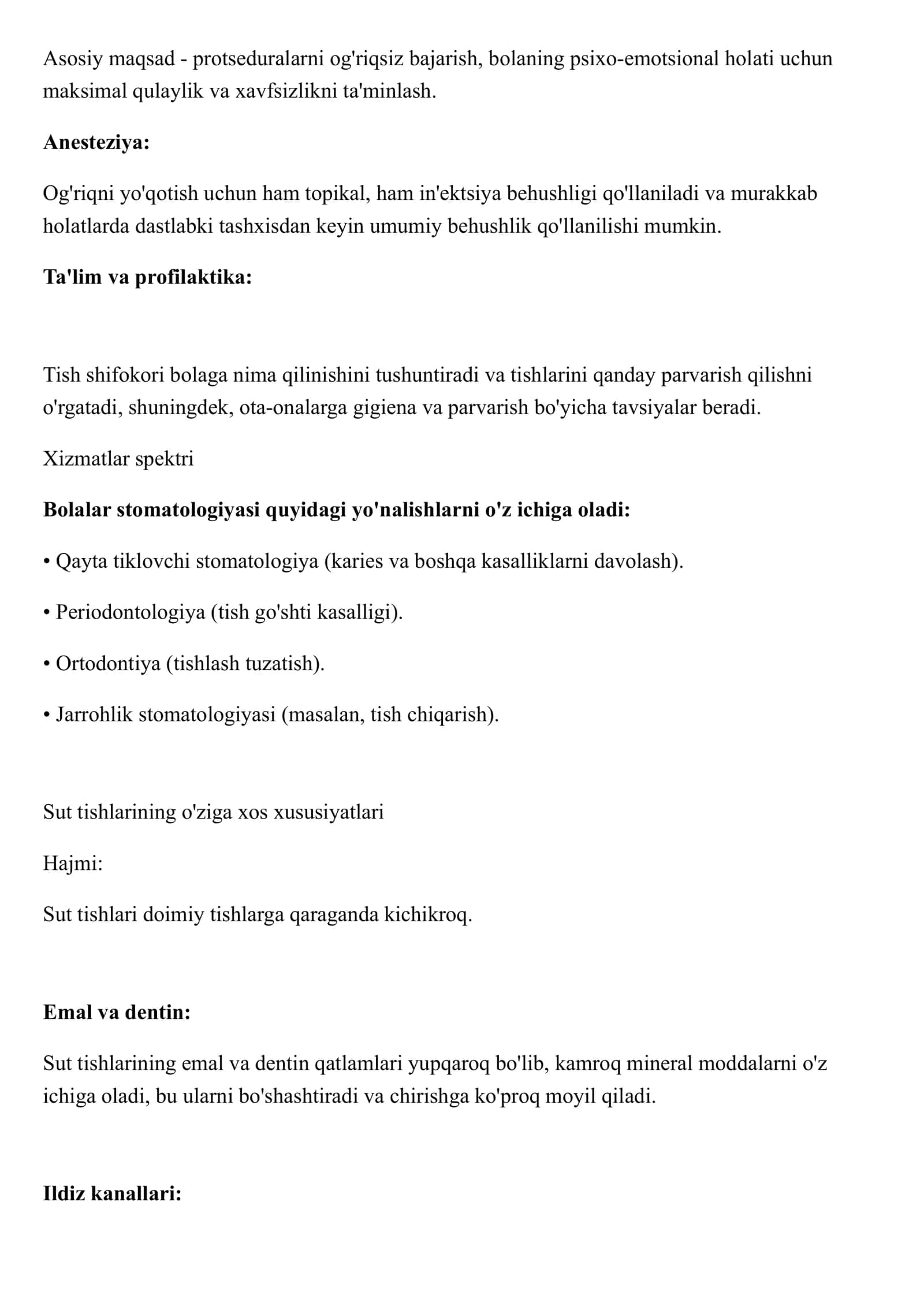 Bolalar Stomatologiyasu 2