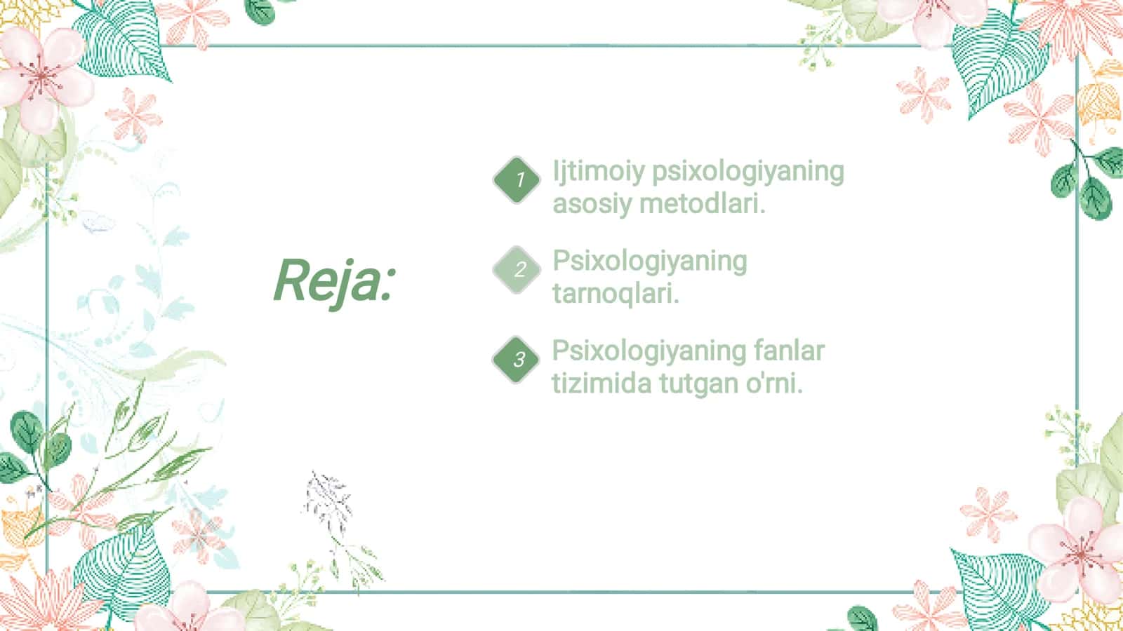 Ijtimoiy psixologiyaning asosiy metodlari 2