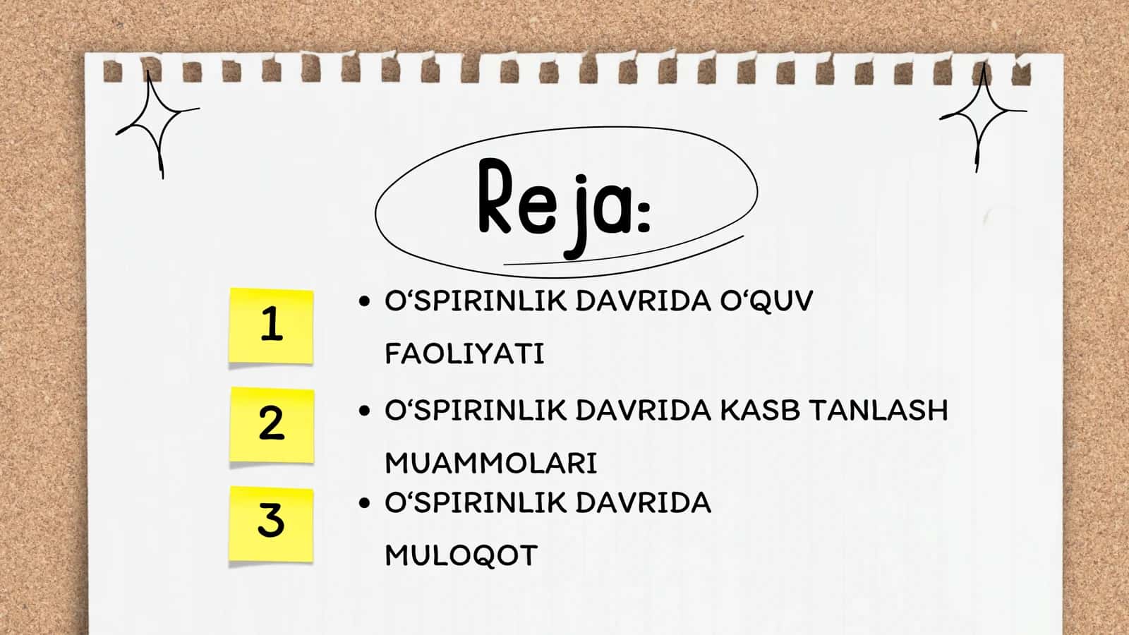 O'spirinlikda Kasb Tanlash Muammolari 2