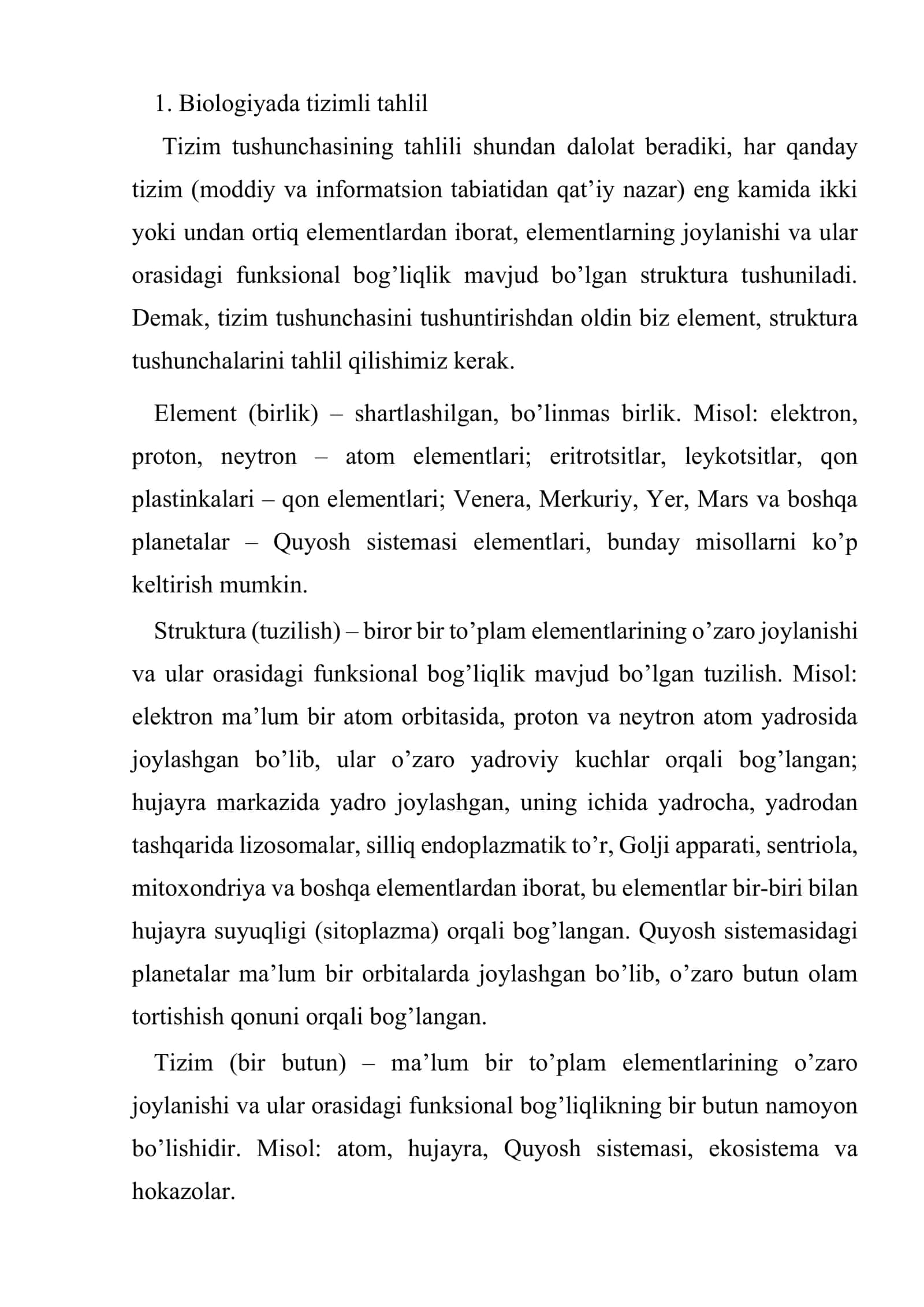 Nаzаriy biоfizikа аsоslаri 2